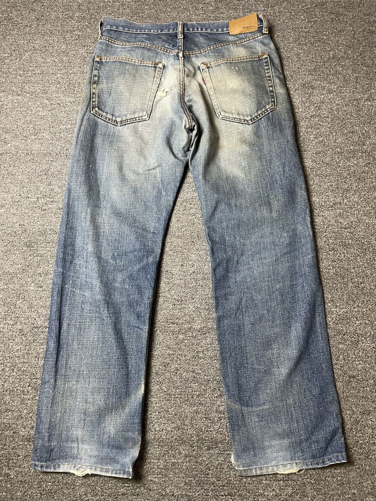 Japanese Brand × Vintage BOBSON CHESSKING Regular Straight Cut Jeans (93) Size US 33 - 11 Thumbnail