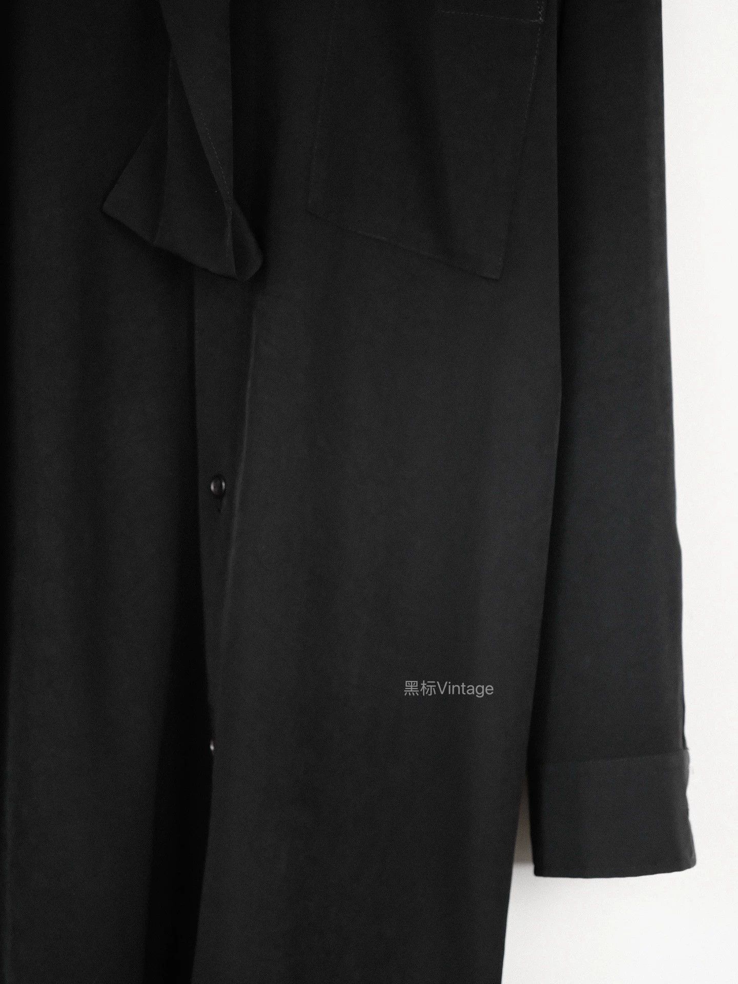 Yohji Yamamoto Yohji Yamamoto 18AW Vtg Scarf Collar Shirt W 9/10 Size US S / EU 44-46 / 1 - 3 Thumbnail