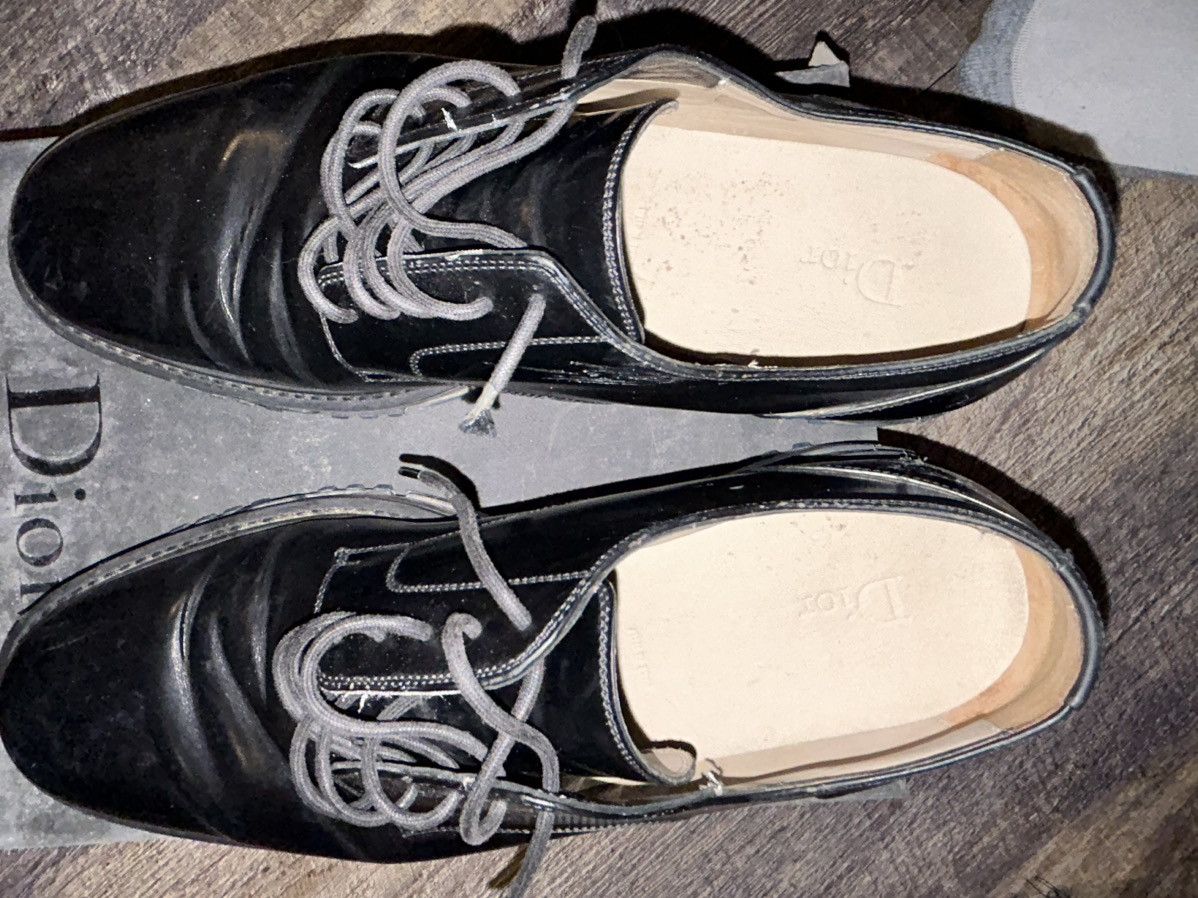 Dior Black and blue calfskin Dior derby’s Size US 11.5 / EU 44-45 - 7 Thumbnail