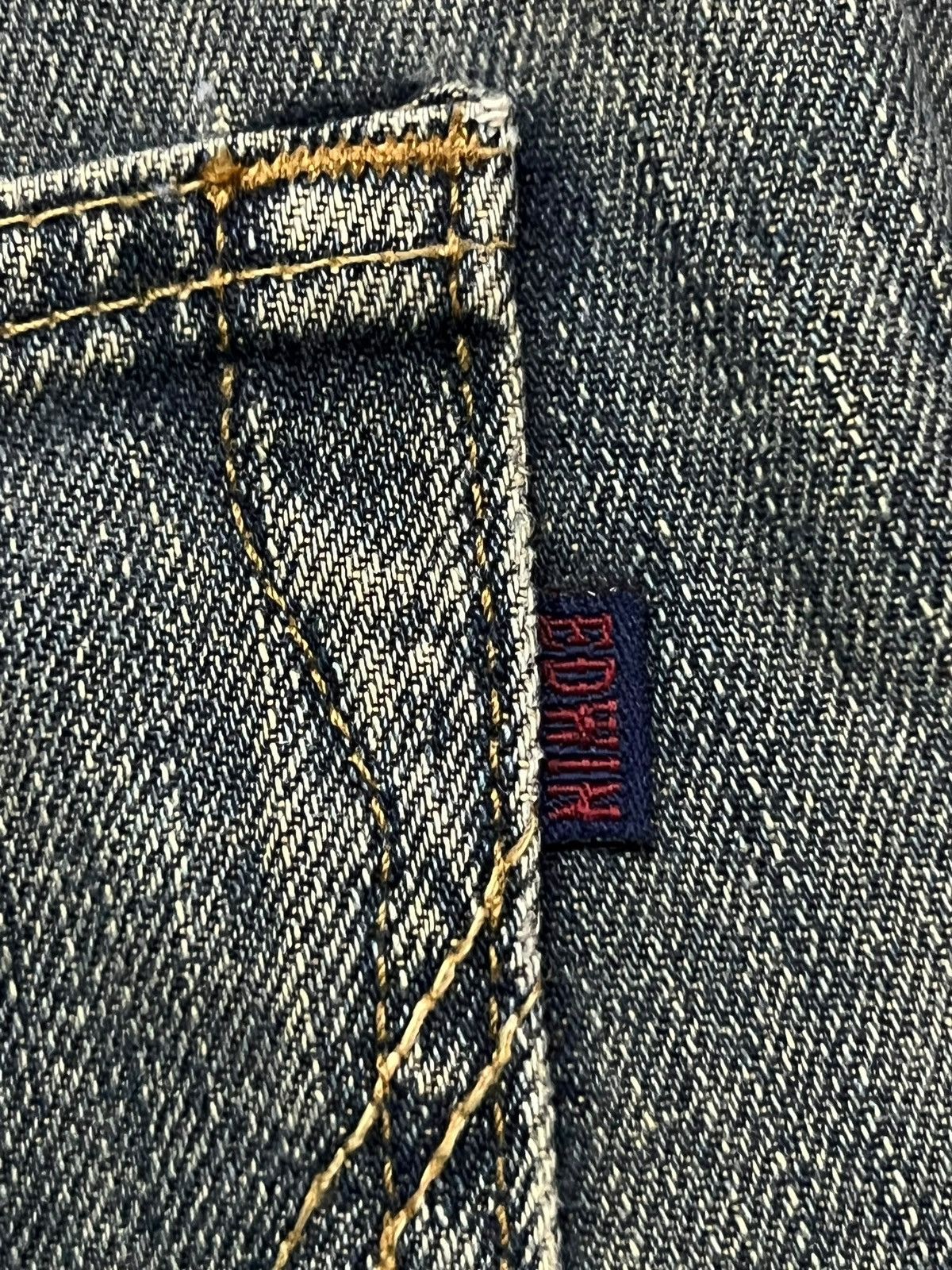 Edwin Vintage Edwin 403 Japan - Faded Wash, Distressed Denim Size US 33 - 12 Thumbnail