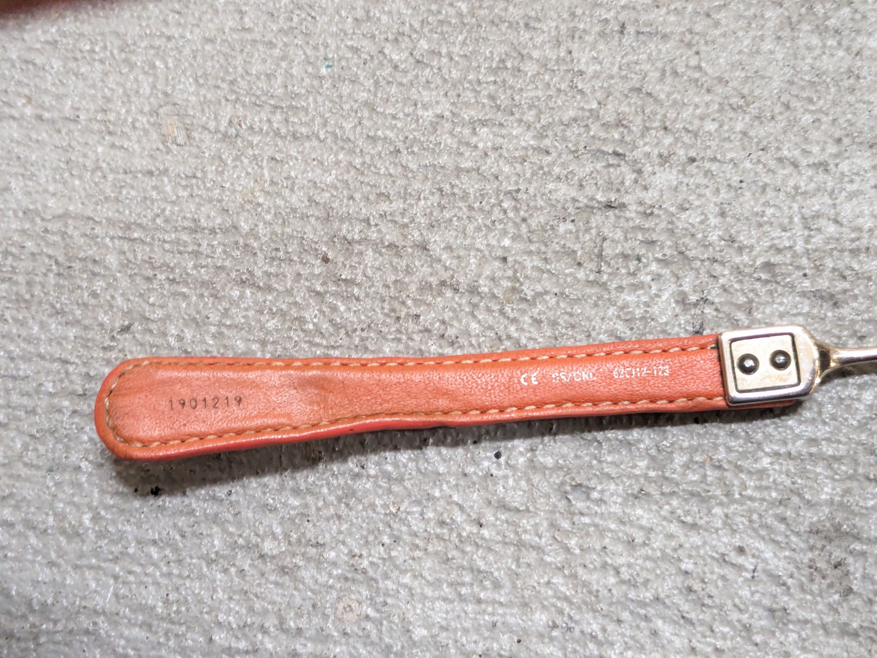 Chrome Hearts Chrome Hearts Sunglasses 'Kustom' Orange Leather Aviator Size ONE SIZE - 15 Thumbnail