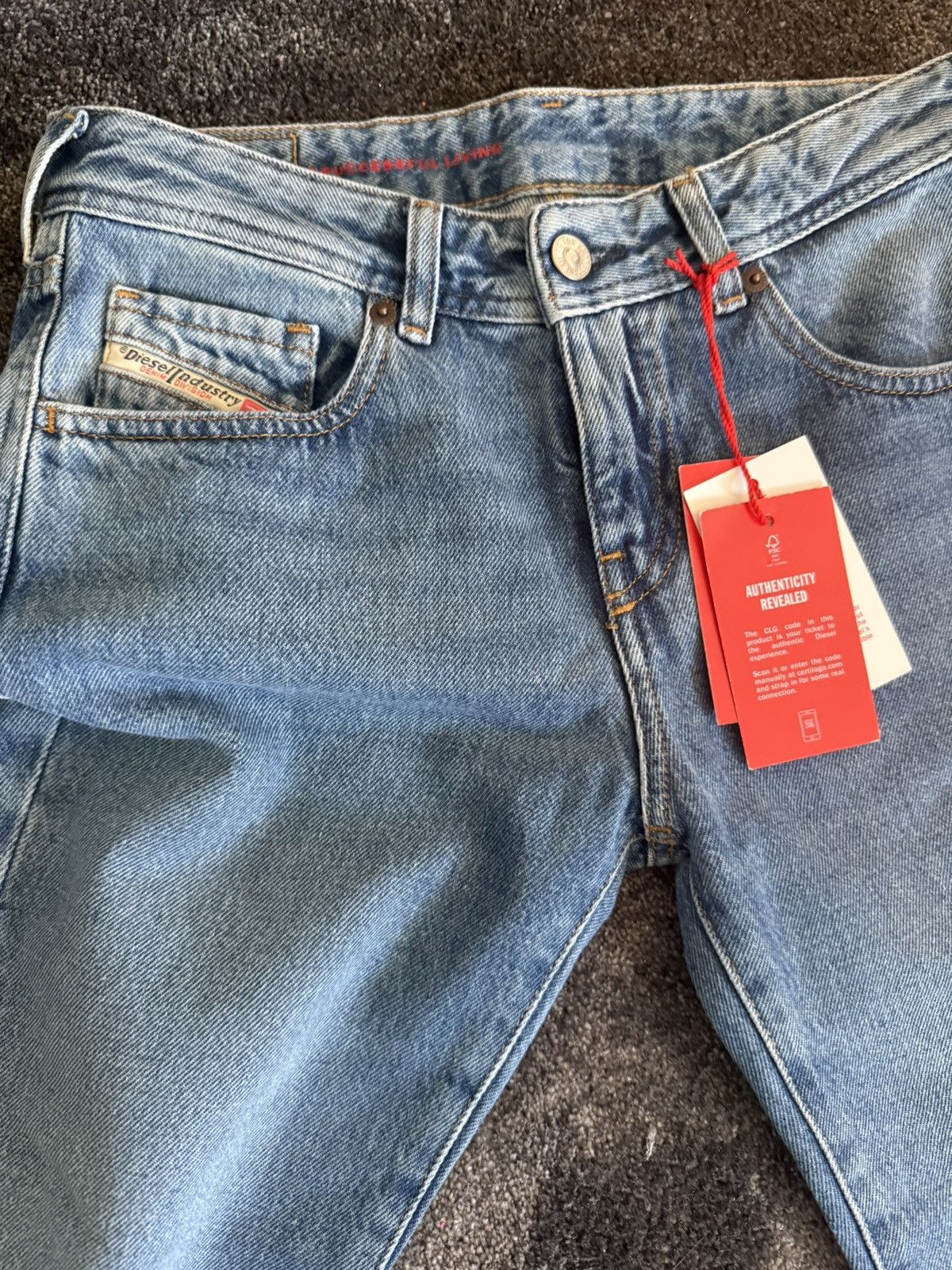 Diesel Diesel jeans new size 25 Size 25" / US 0 / IT 36 - 2 Thumbnail