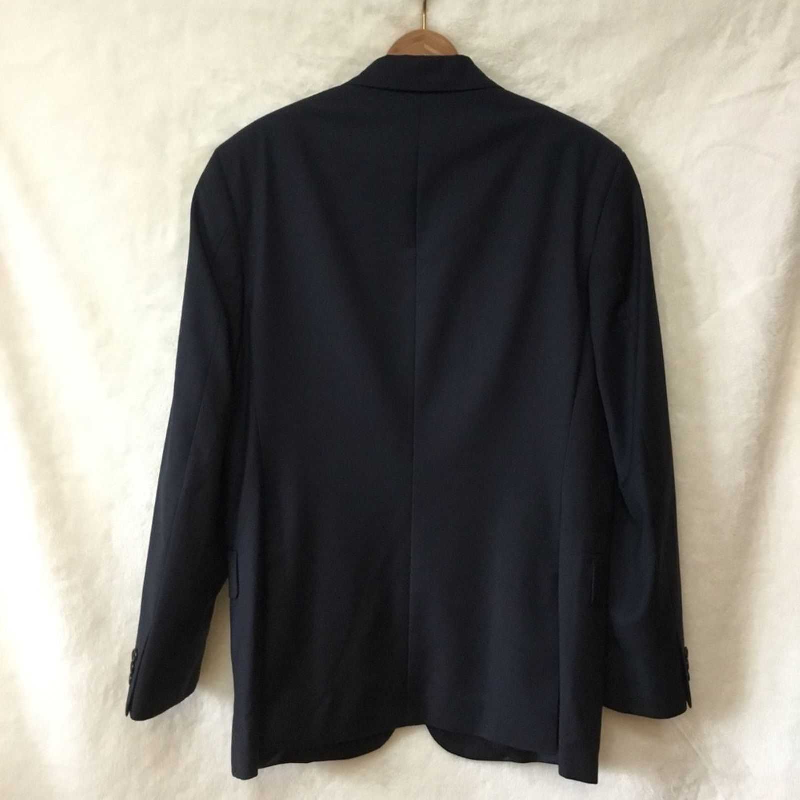 Nautica Nautica Men's Blue Wool-Blend Blazer Coat Size US M / EU 48-50 / 2 - 4 Thumbnail
