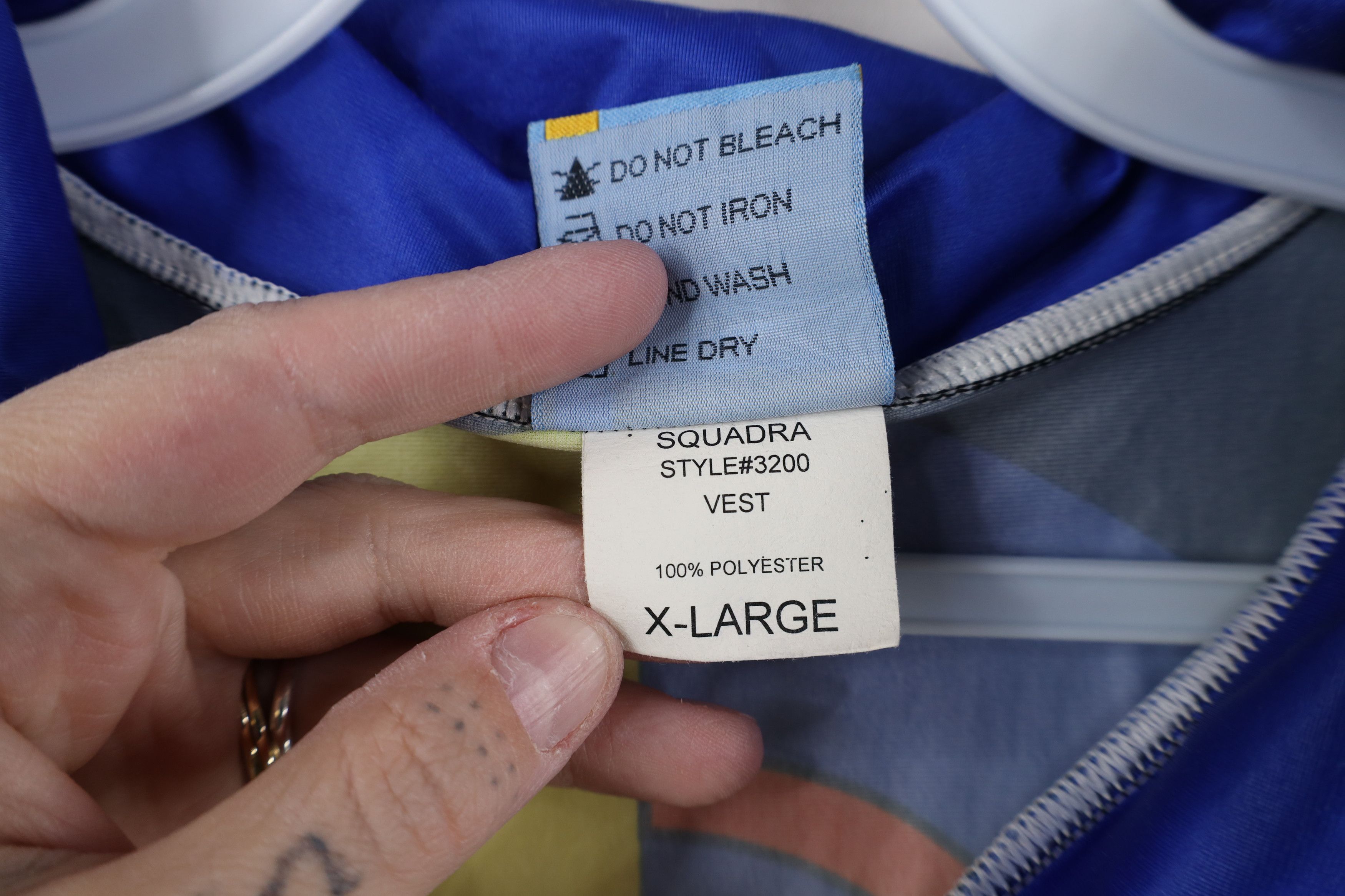 Vintage Squadra Team Division Cycle-Vets Full Zip Cycling Jersey USA Size US XL / EU 56 / 4 - 8 Thumbnail