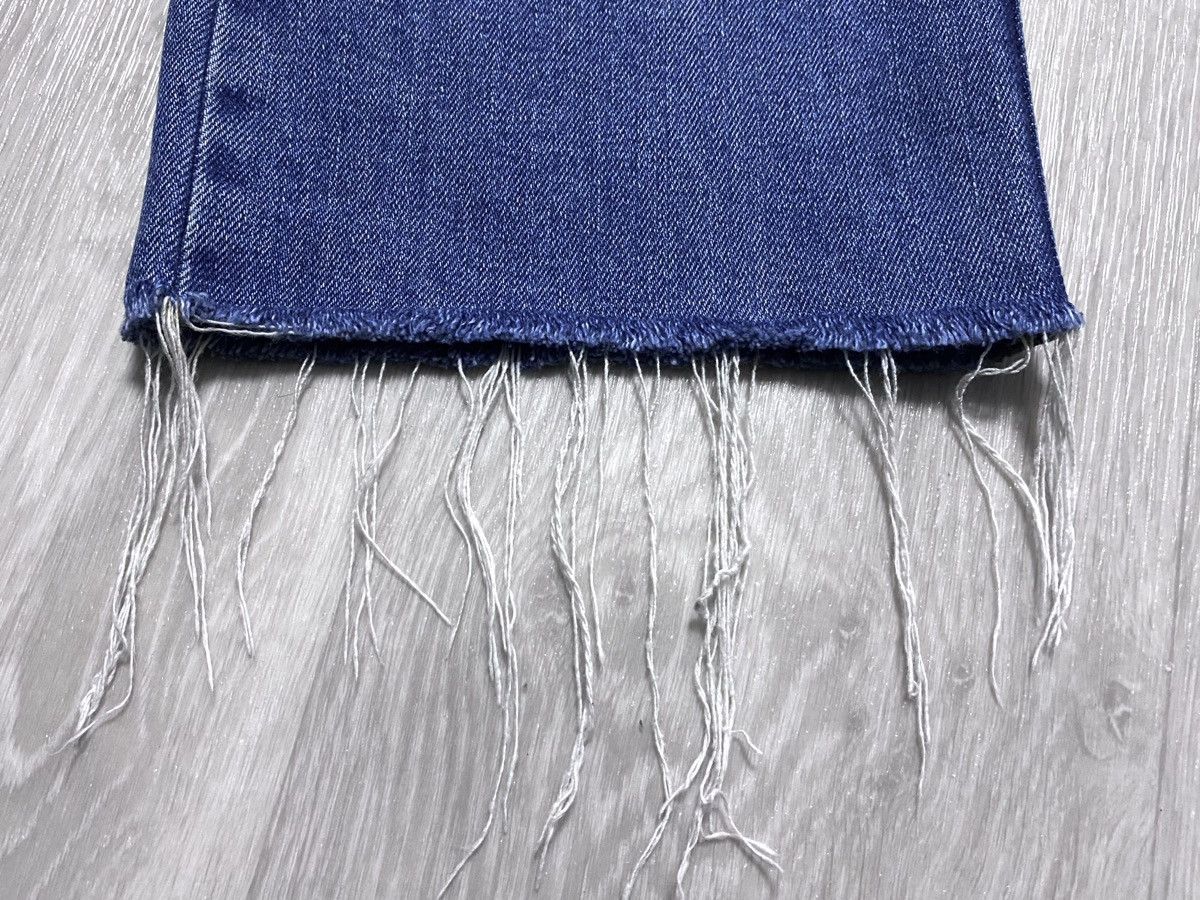 Roberto Cavalli Roberto Cavalli Washed Torn Fringed Distressed Jeans Denim Size 27" / US 4 / IT 40 - 8 Thumbnail