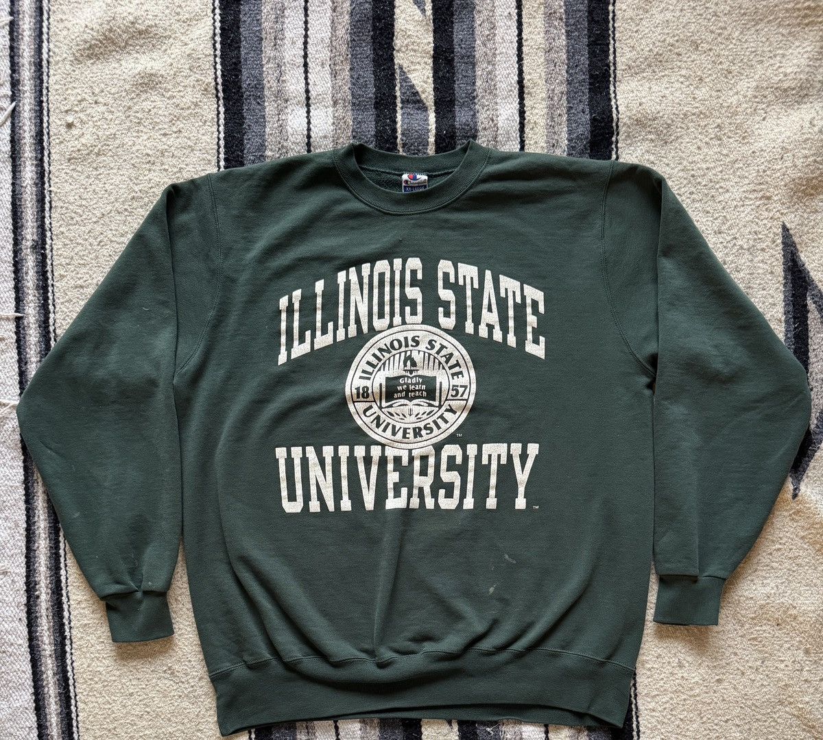 Champion Vintage 90s Illinois State University CHAMPION Sweatshirt Size US XXL / EU 58 / 5 - 1 Thumbnail