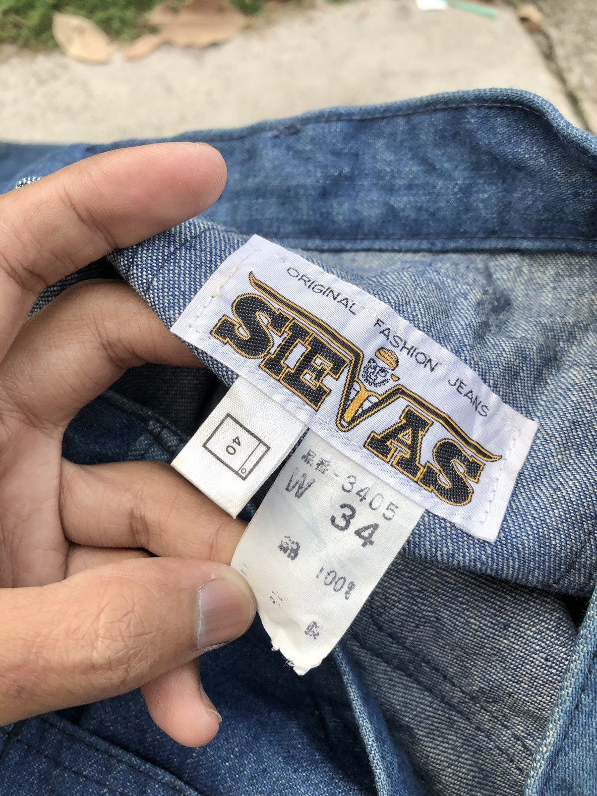 Vintage SUPER FLARED⚡️⚡️VINTAGE SIEVAS DENIM Size US 31 - 3 Thumbnail