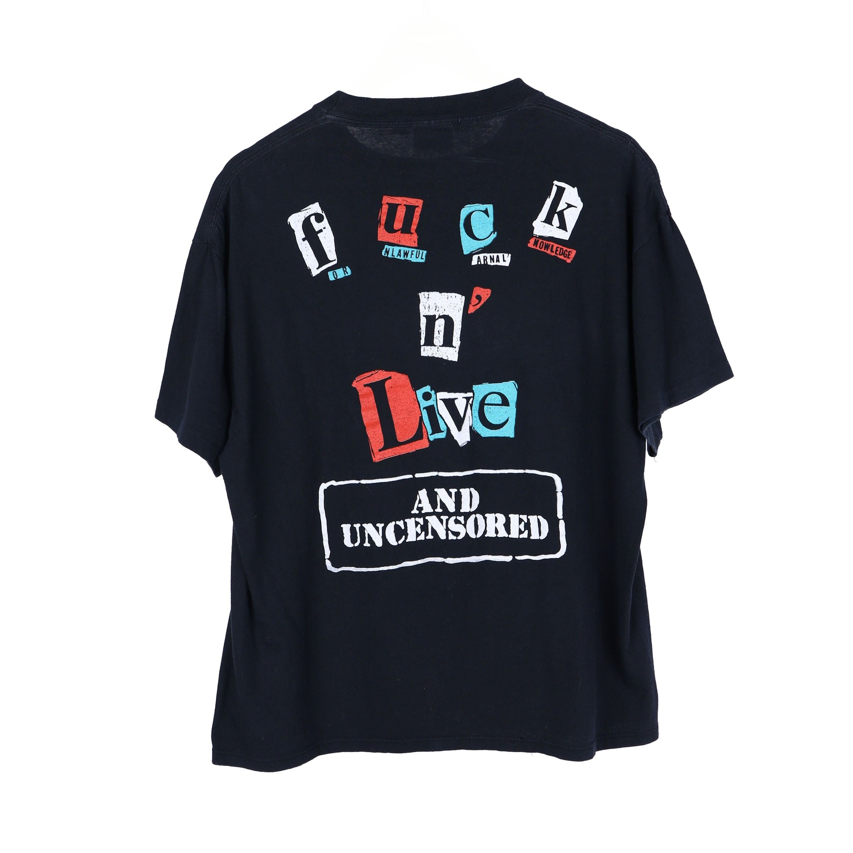 Vintage VAN HALEN FUCK N LIVE TEE Size US XL / EU 56 / 4 - 4 Thumbnail