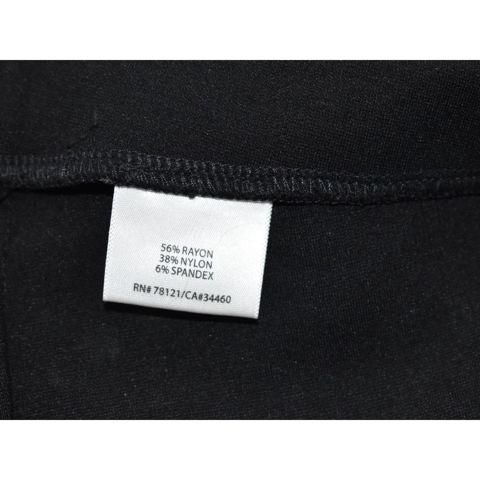 Eileen Fisher EILEEN FISHER Rayon/Nylon Elastic Waist Straight Pants Sz XS Size 25" / US 0 / IT 36 - 6 Thumbnail