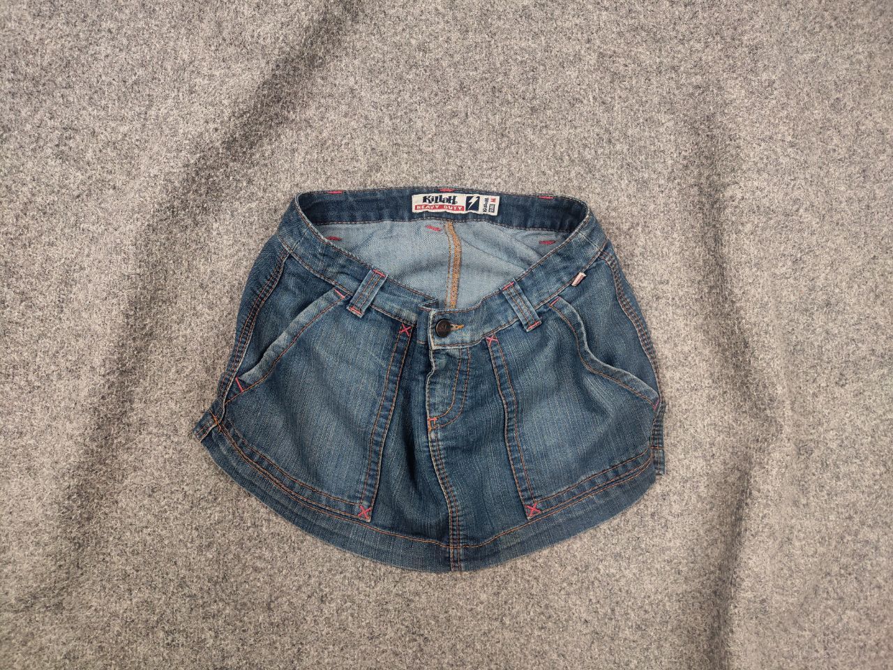 Miss Sixty Miss Sixty Killah Vintage Denim mini Skirt hysteric LGB Size 30" / US 8 / IT 44 - 1 Thumbnail