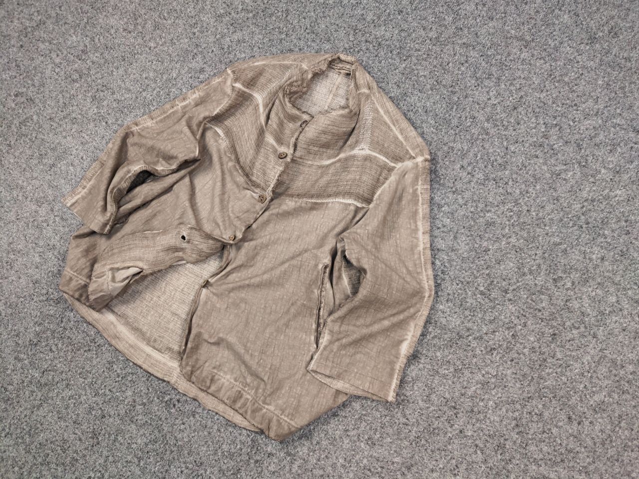 Transit Transit Par Such Design Beige Blend Light Blazer Size S / US 4 / IT 40 - 3 Thumbnail