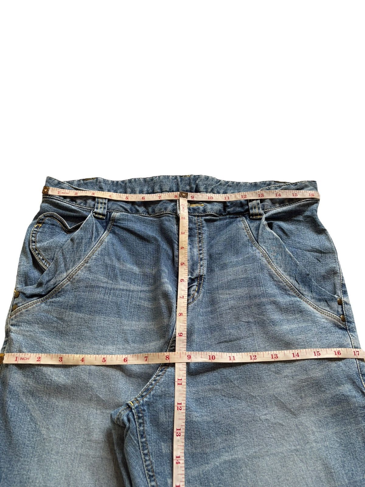 Japanese Brand SALES🔥Vintage Japanese Brand Mud Wash Bootcut Flare Jeans Size US 33 - 13 Thumbnail