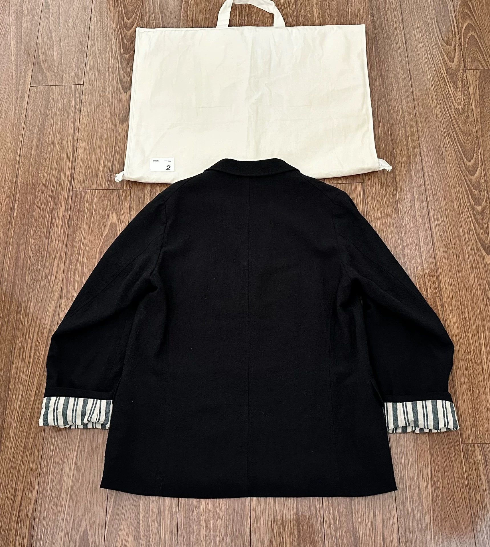 Visvim VISVIM SOLEBURY BLAZER V Cuff Wool 2 Black Mint Size US M / EU 48-50 / 2 - 2 Thumbnail