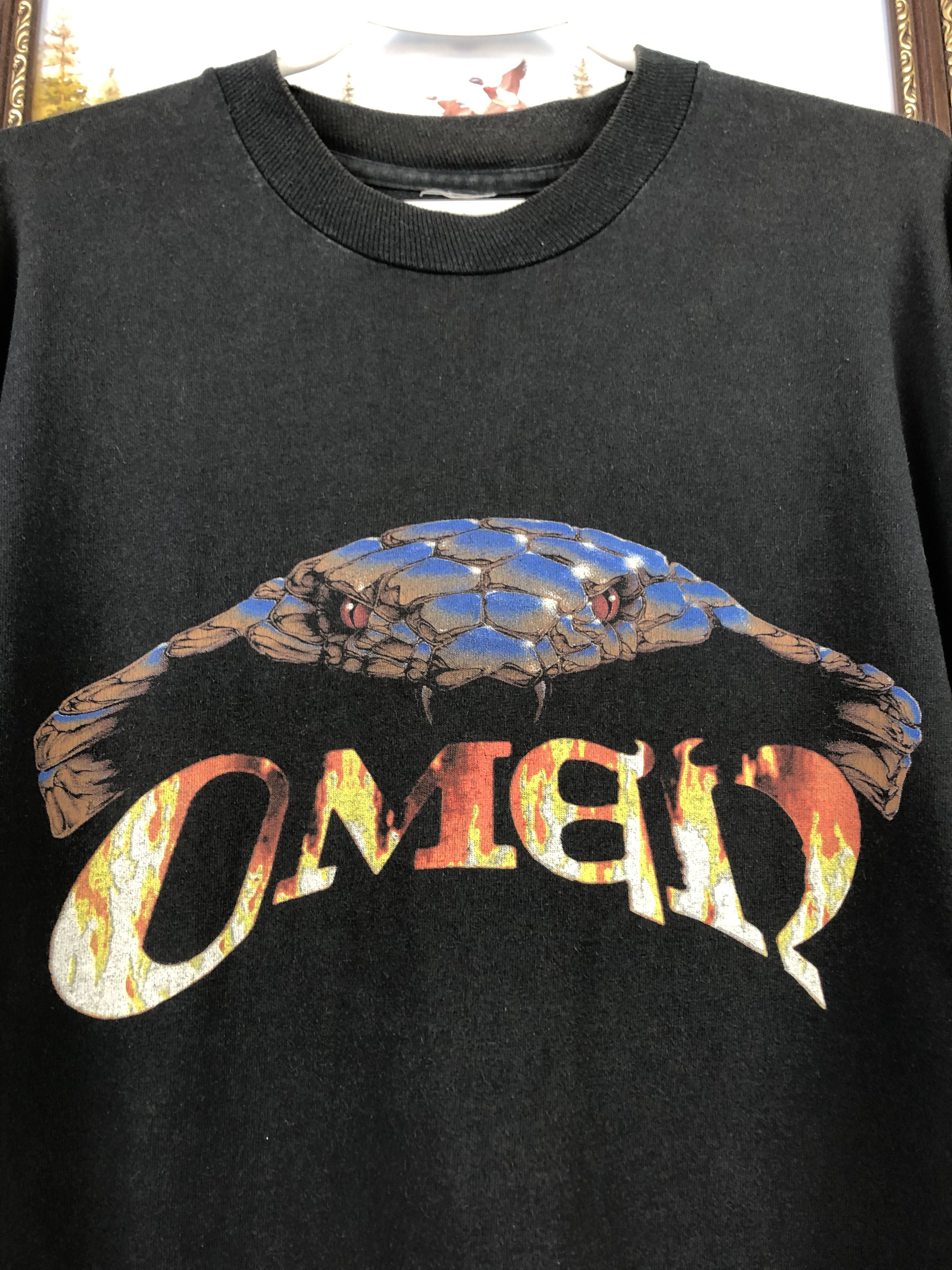 Band Tees Vintage 90's Omen Reopening the Gates Band Shirt Long Sleeve Size US XL / EU 56 / 4 - 5 Thumbnail