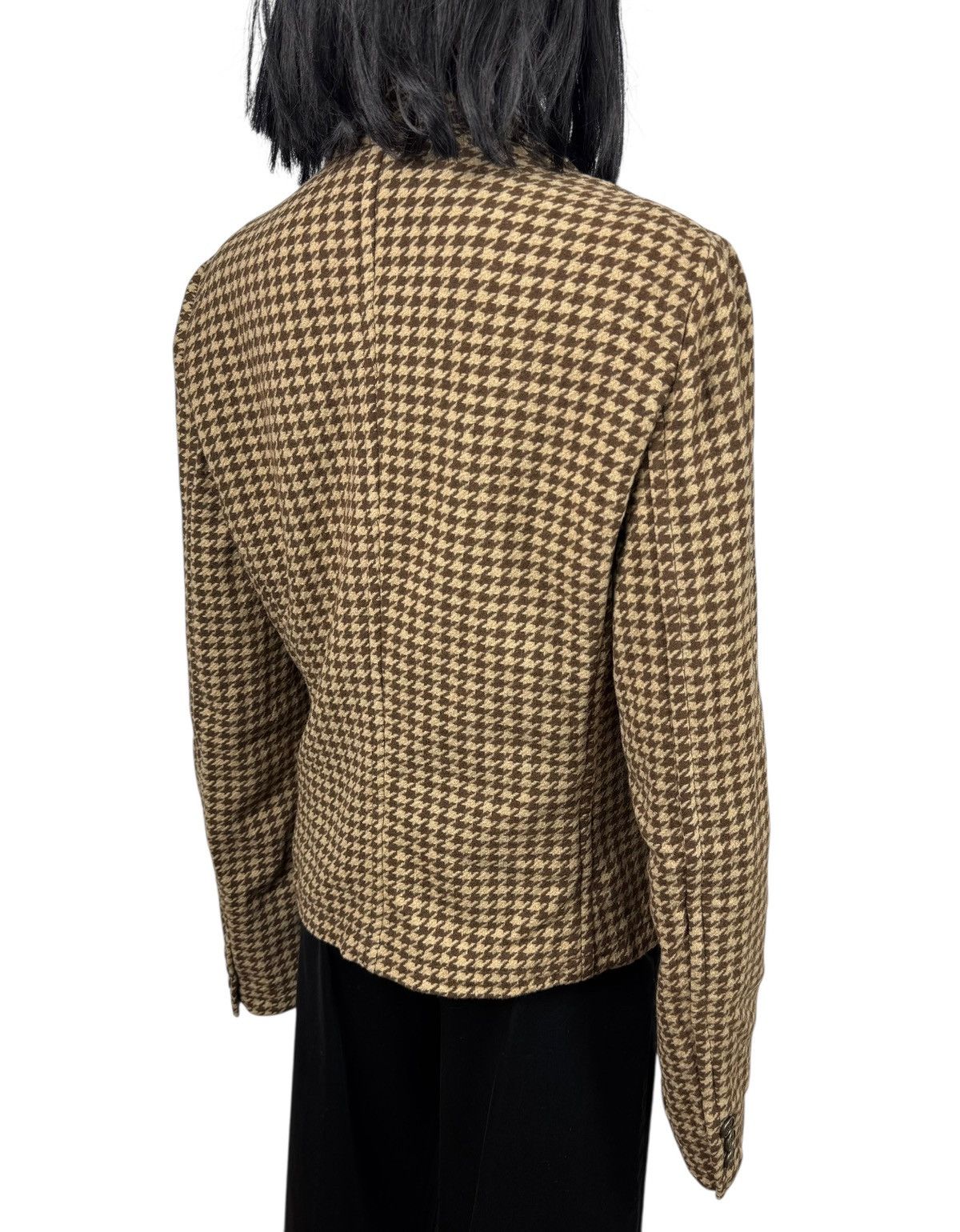 Weekend Max Mara Weekend Max Mara Vintage Line Blazer Wool Glencheck US10 Size L / US 10 / IT 46 - 8 Thumbnail