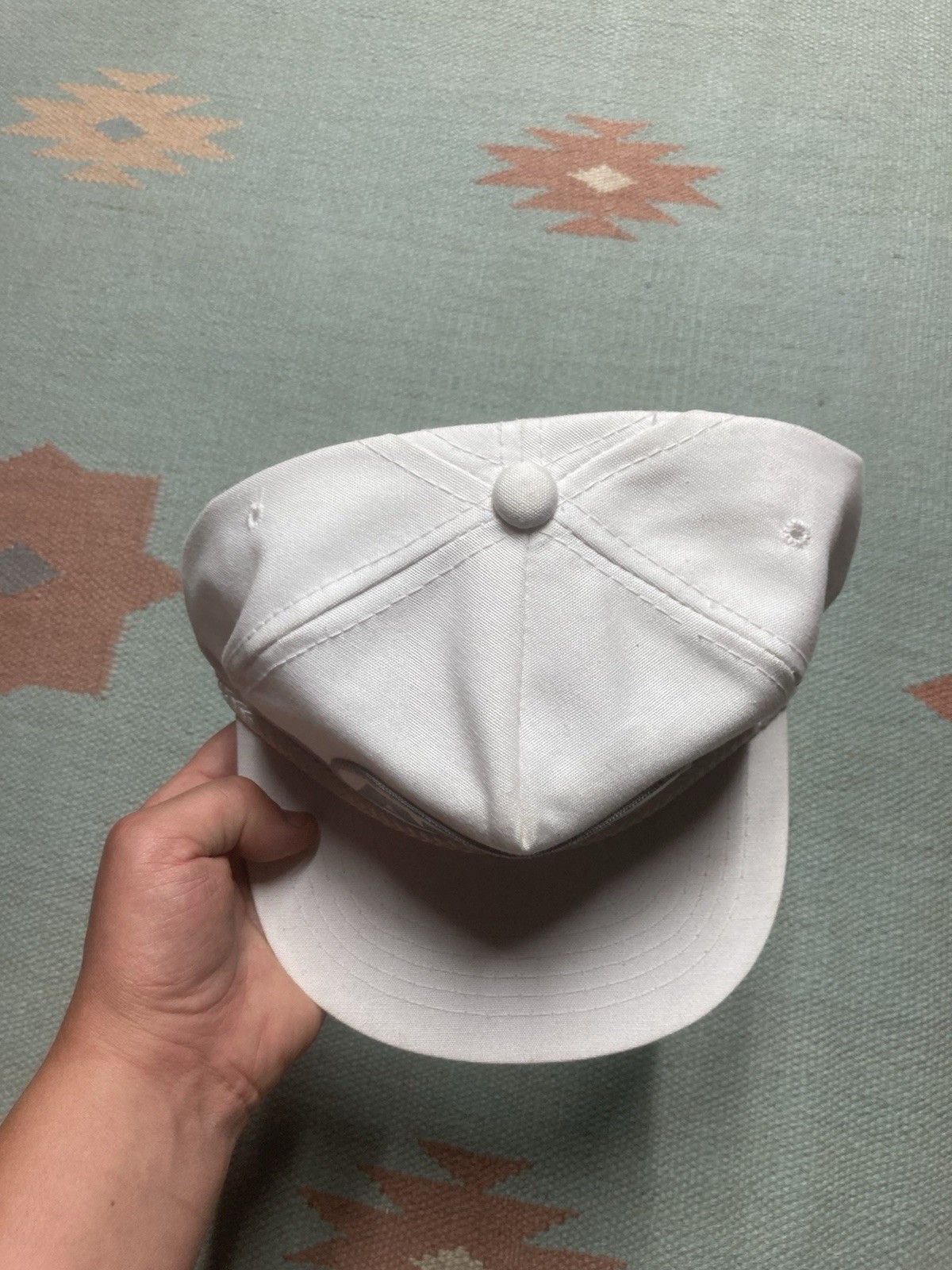 Vintage Vtg strapback hat zipper back AUC Michigan patch young an Size ONE SIZE - 3 Thumbnail