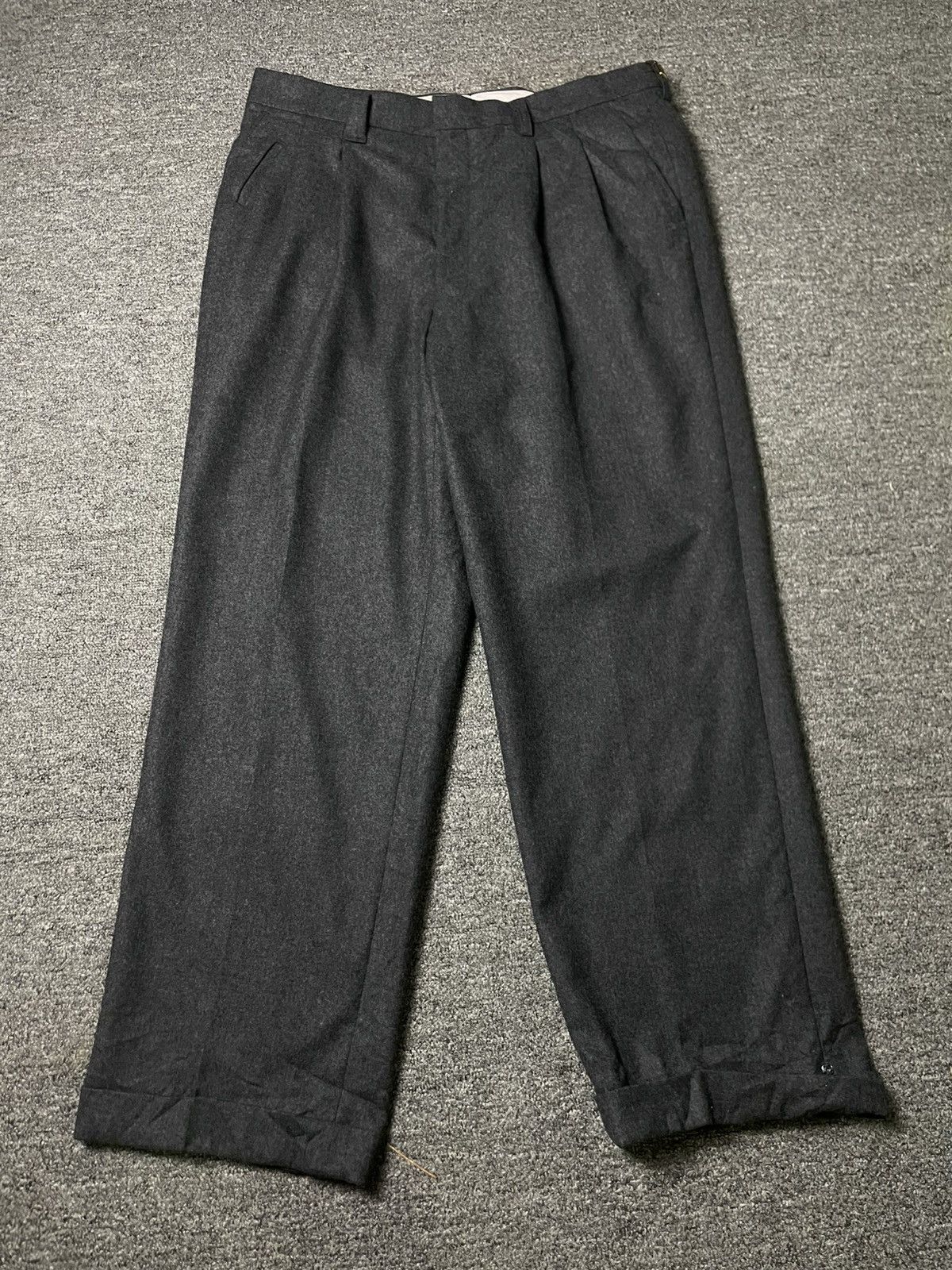 DAKS × Japanese Brand × Vintage DAKS LONDON Casual Wool Pants (83) Size US 33 - 1 Thumbnail