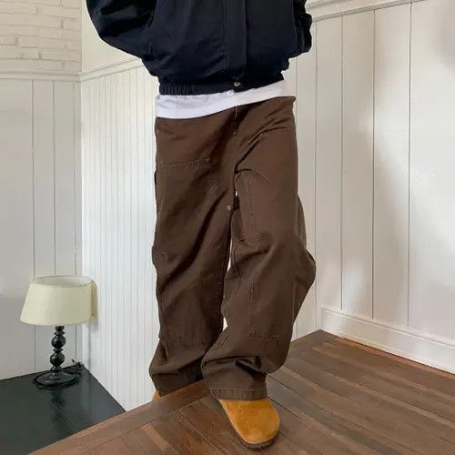 VIBE Panel Baggy Wide Leg Denim Jeans Size US 33 - 3 Thumbnail