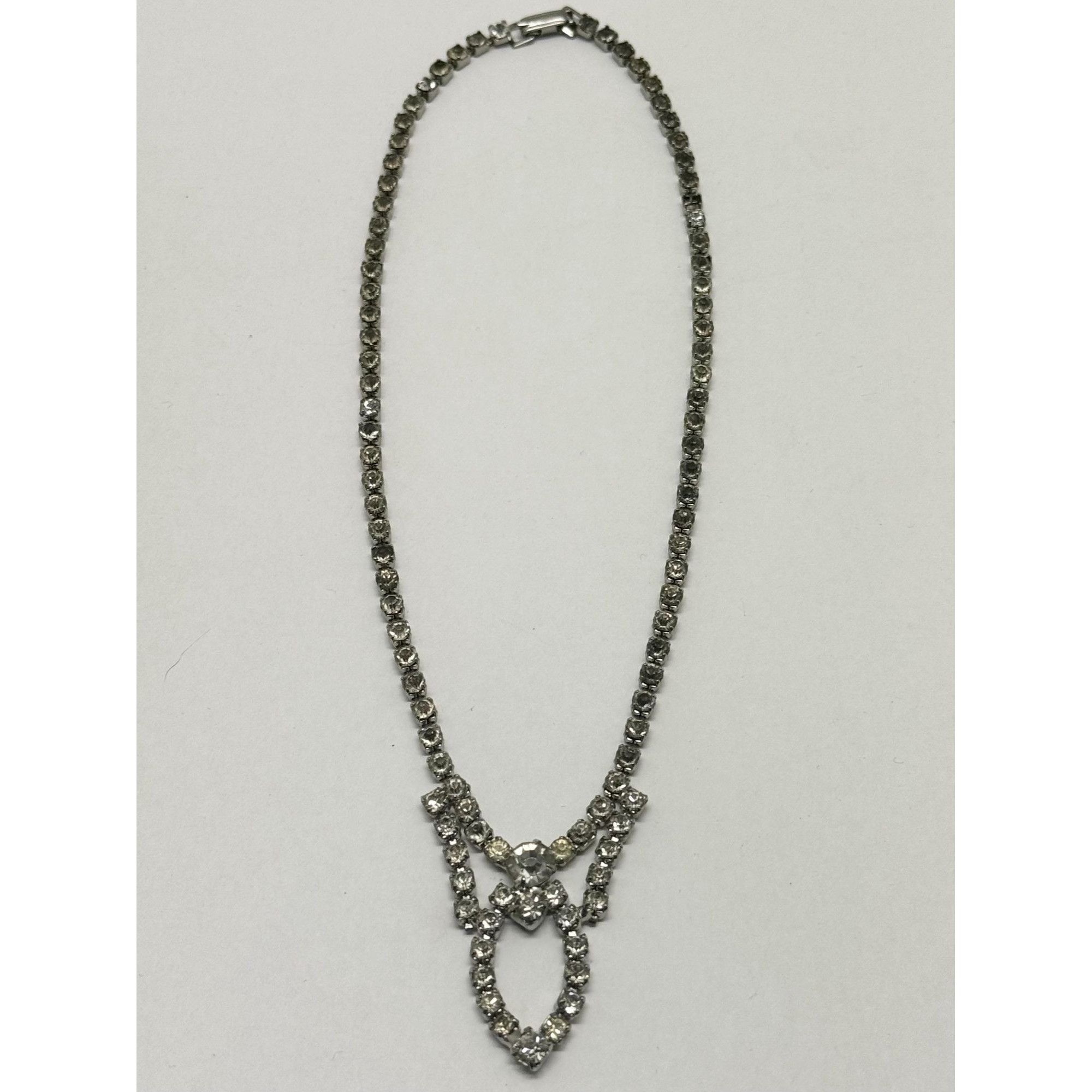 Vintage Vintage rhinestone collar necklace Size ONE SIZE - 2 Thumbnail