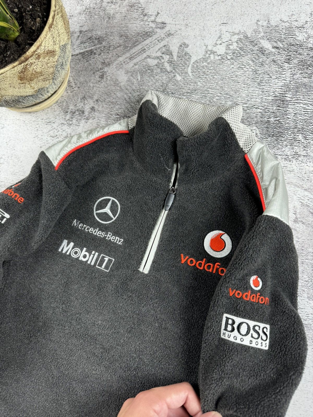 Mercedes-Benz Mercedes-Benz McLaren Vodafone Hugo Boss F1 Fleece Jacket Size US M / EU 48-50 / 2 - 11 Thumbnail