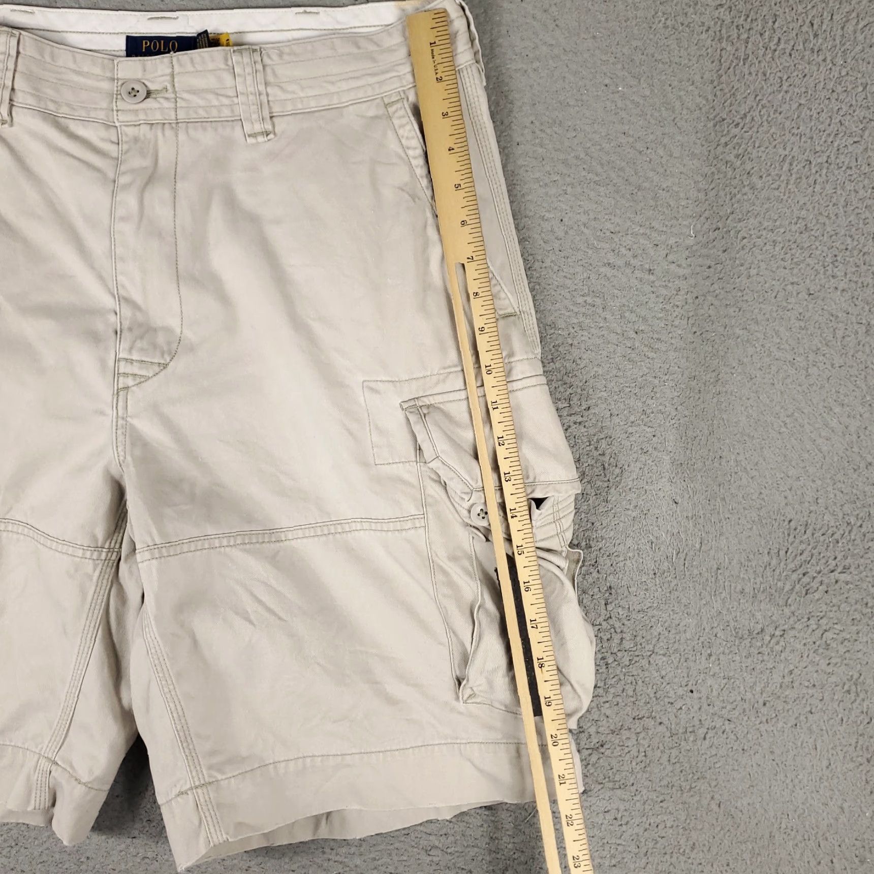 Ralph Lauren Ralph Lauren Cargo Shorts Mens 36 Beige Outdoors Hiking Camping Size US 36 / EU 52 - 5 Thumbnail