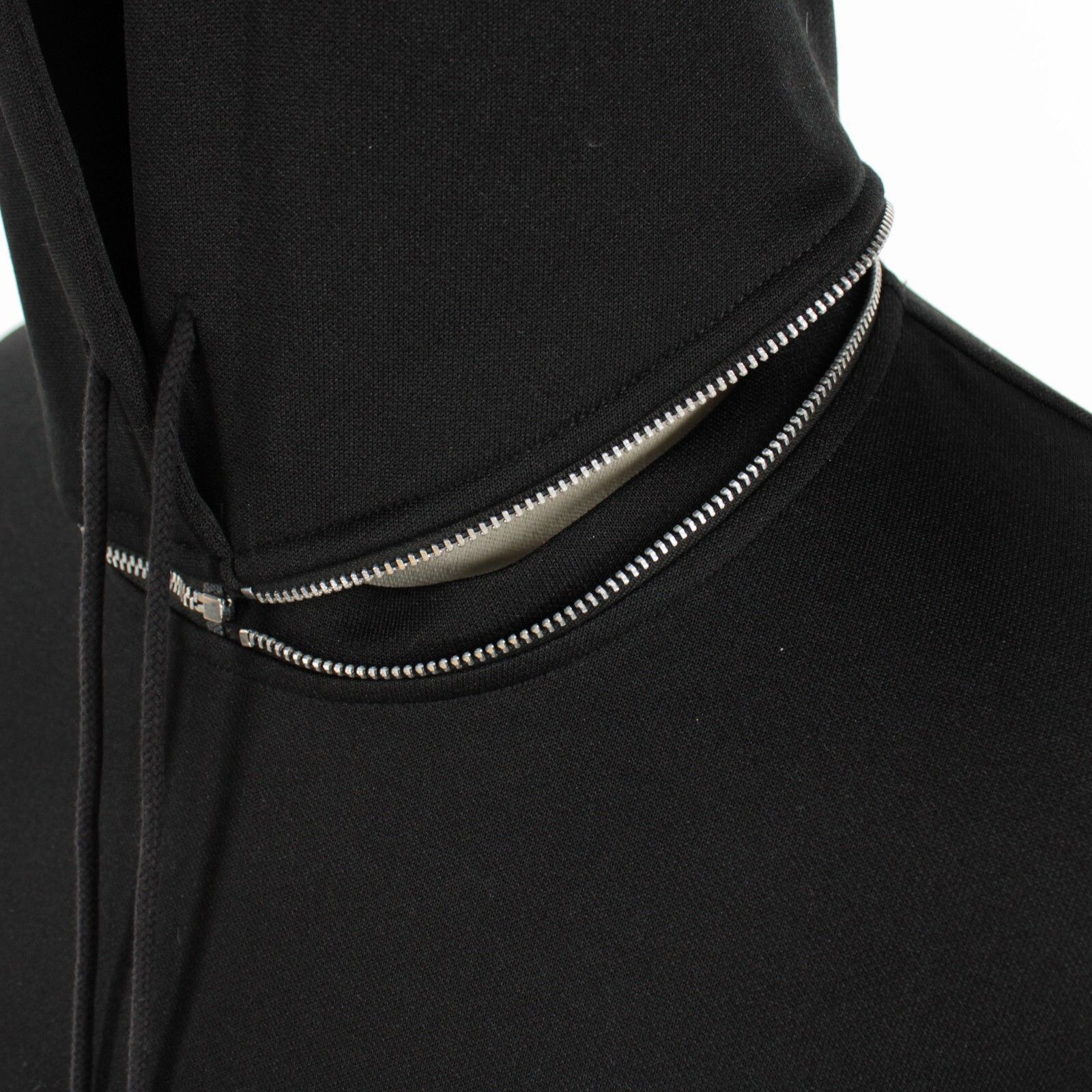 Helmut Lang Helmut Lang NWOT Hoodie with Zippers Size M in Black Size US M / EU 48-50 / 2 - 2 Thumbnail