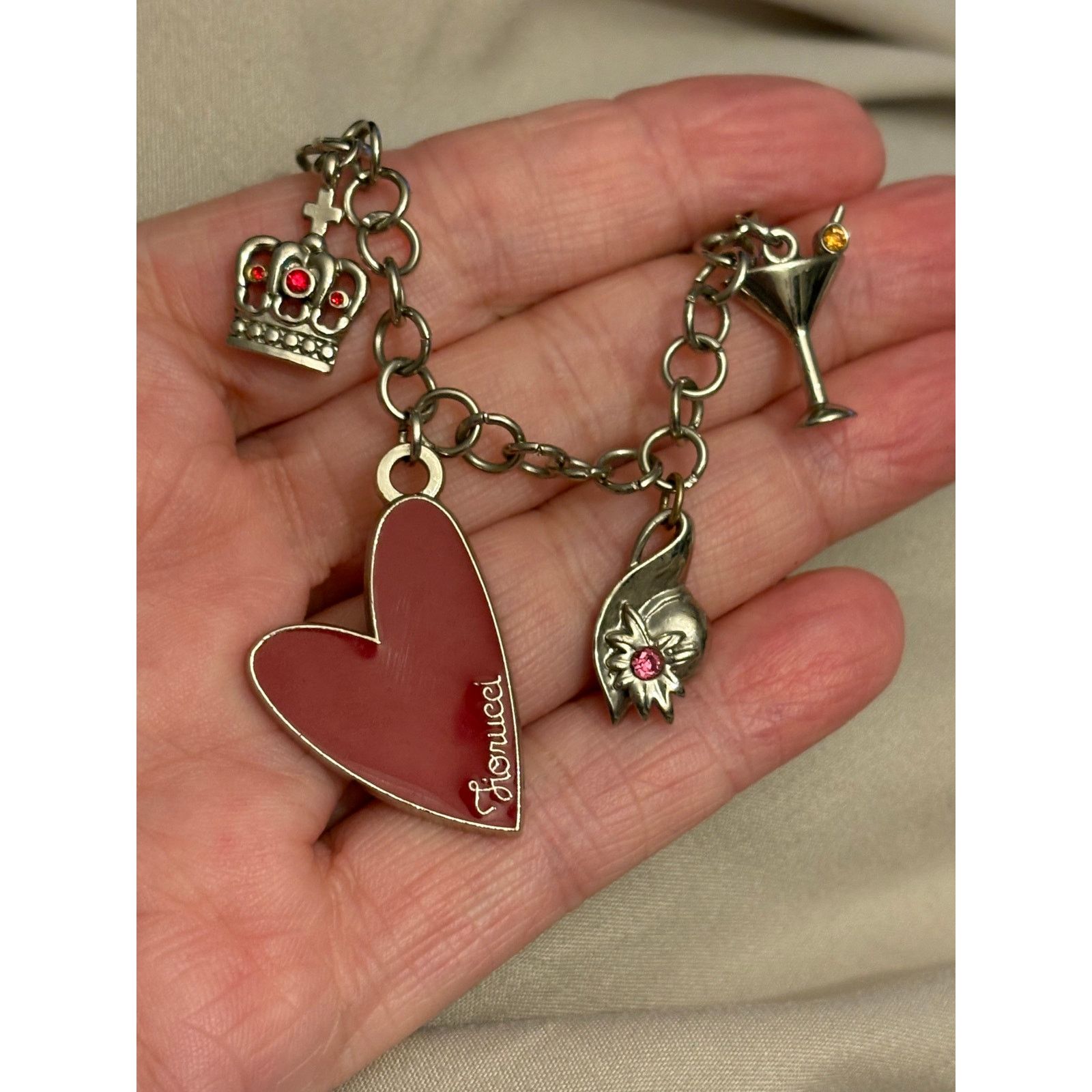 Other Vintage Fiorucci Charm Braceletadjustable size 6-8 Size ONE SIZE - 9 Thumbnail