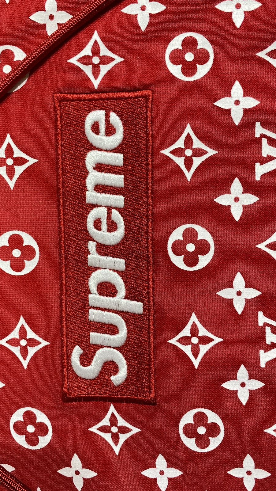 Louis Vuitton × Supreme LOUIS VUITTON X SUPREME L Box Logo Hoodie sweatshirt Size US L / EU 52-54 / 3 - 15 Thumbnail