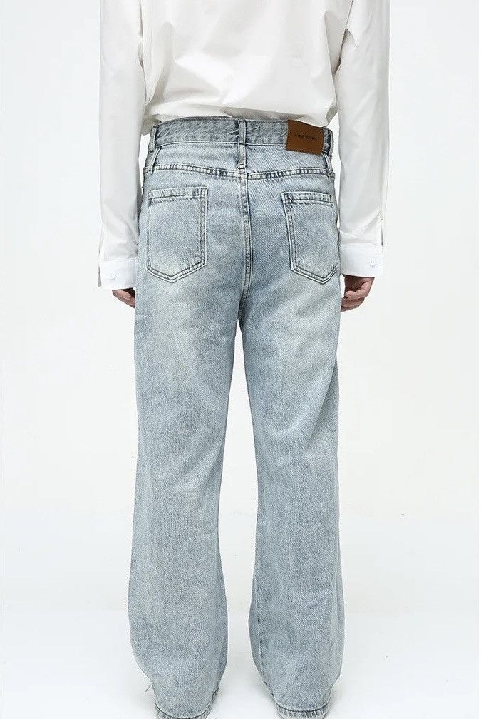 Japanese Brand × Vintage Streetwear Wide Leg Baggy Vintage Washed Jeans pants y2k Size US 34 / EU 50 - 3 Thumbnail
