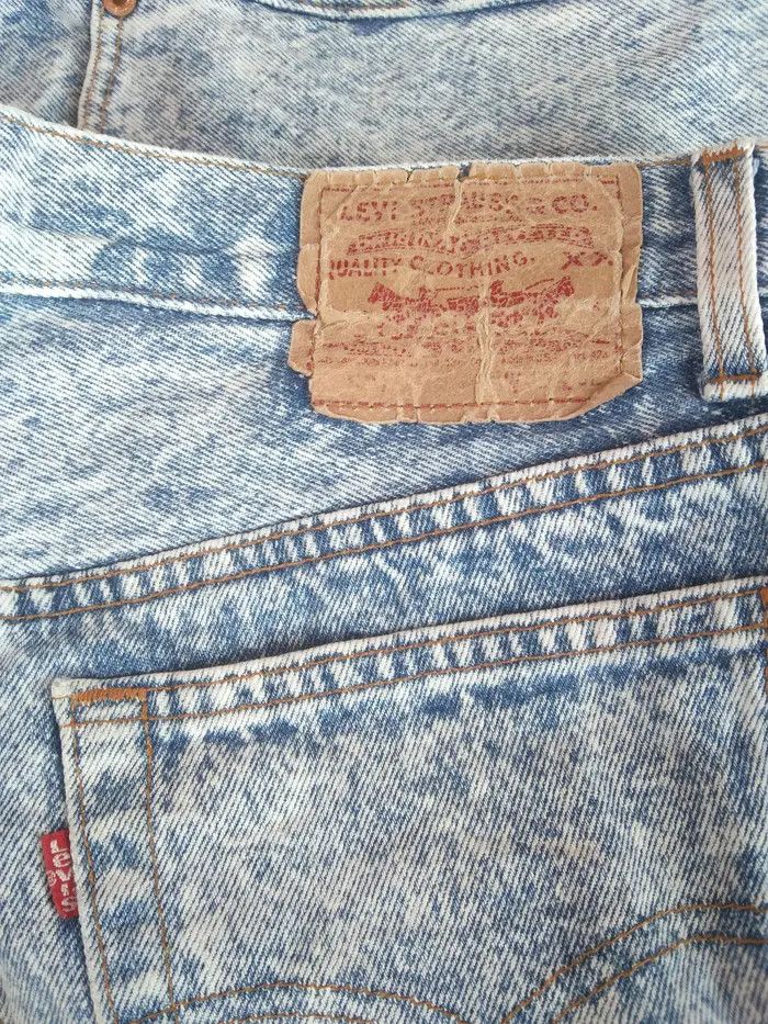 Levi's × Vintage 80s Vintage Levis 501 Jeans Made In USA 30x30 Size US 30 / EU 46 - 3 Thumbnail