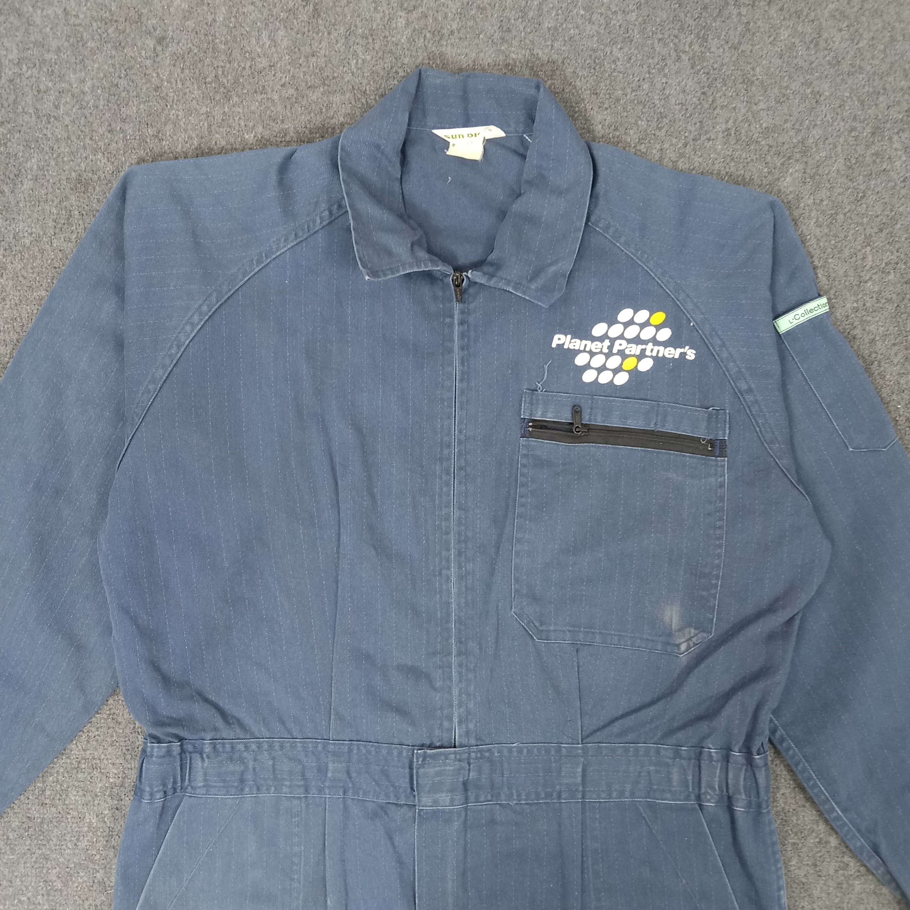 Japanese Brand × Vintage Planet Partner's Japanese Brand Coverall Jacket Size US L / EU 52-54 / 3 - 6 Thumbnail