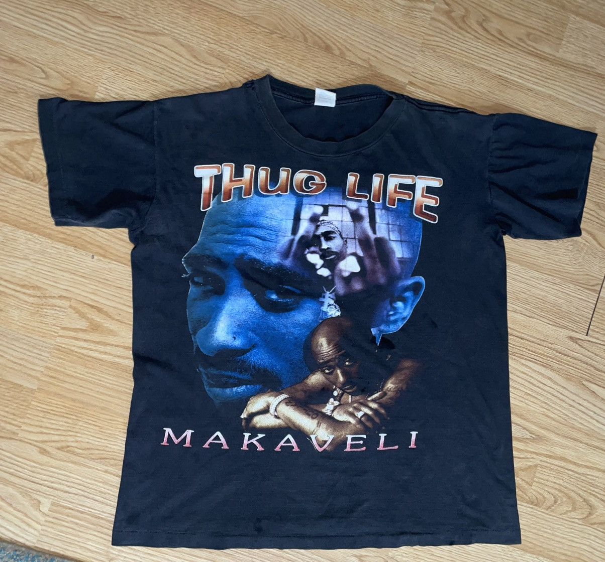 Other Vintage 90s Tupac Shakur Memorial Rap T-Shirt - Size XL Size US XL / EU 56 / 4 - 1 Thumbnail
