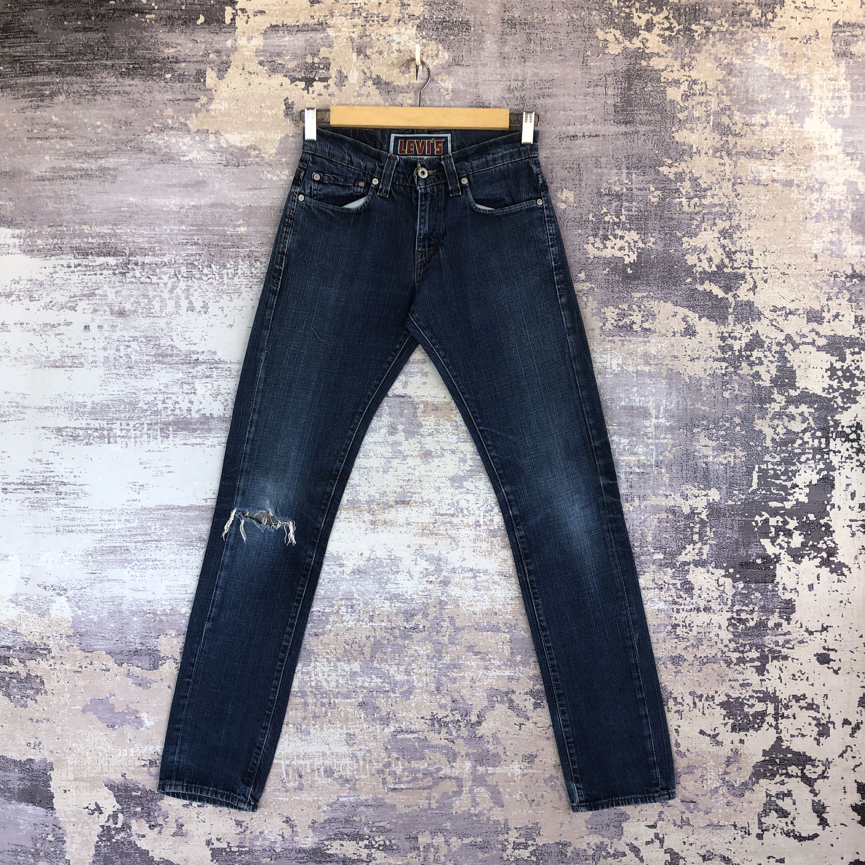 Levi's Vintage Levis 511 Jeans Levi's Distressed Skinny Slim Denim Size 28" / US 6 / IT 42 - 1 Thumbnail