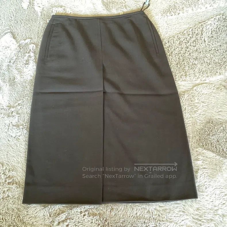 Hermes Hermes Woolen skirt Size 25" / US 0 / IT 36 - 2 Thumbnail