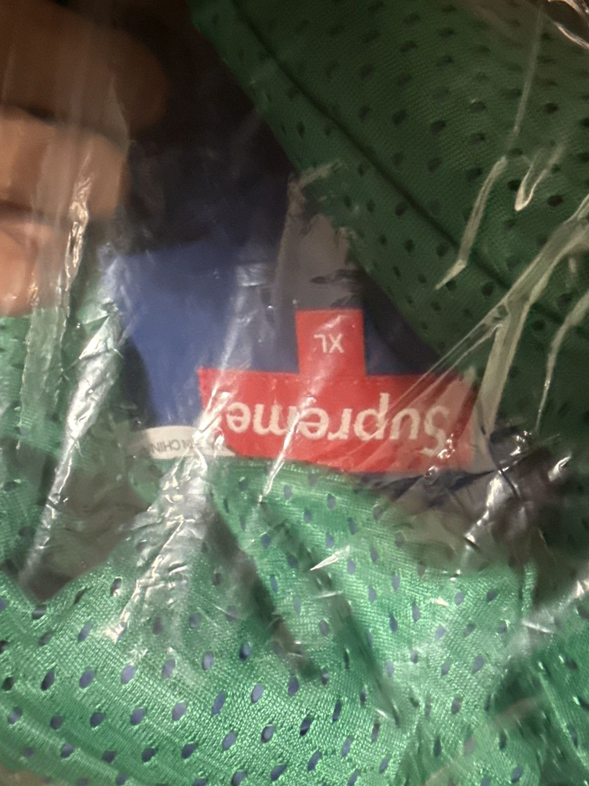 Supreme Supreme Mesh Jersey Puffer Jacket Size US XL / EU 56 / 4 - 6 Thumbnail
