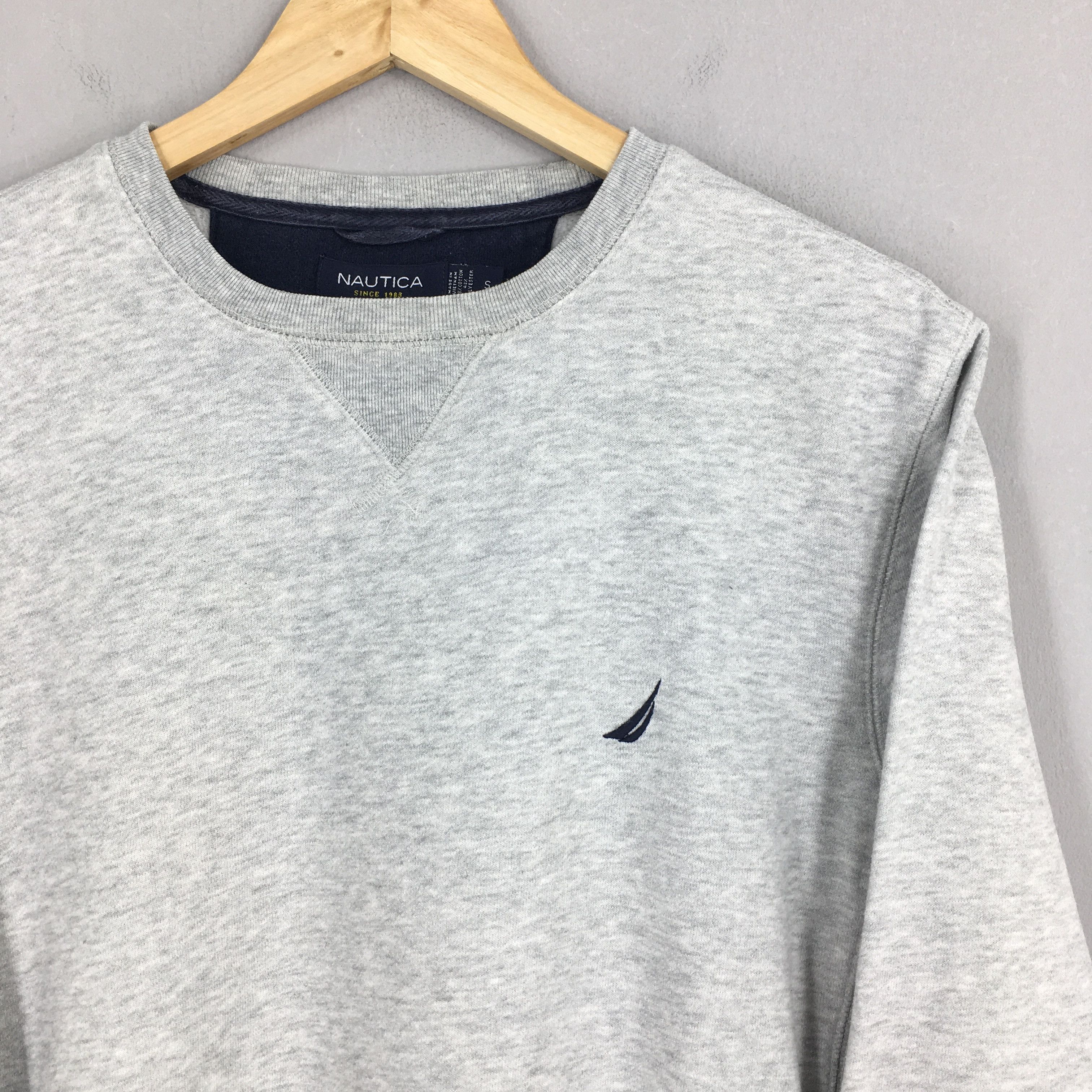Nautica Vintage 90s Nautica Women Sweatshirt Small Size S / US 4 / IT 40 - 2 Thumbnail