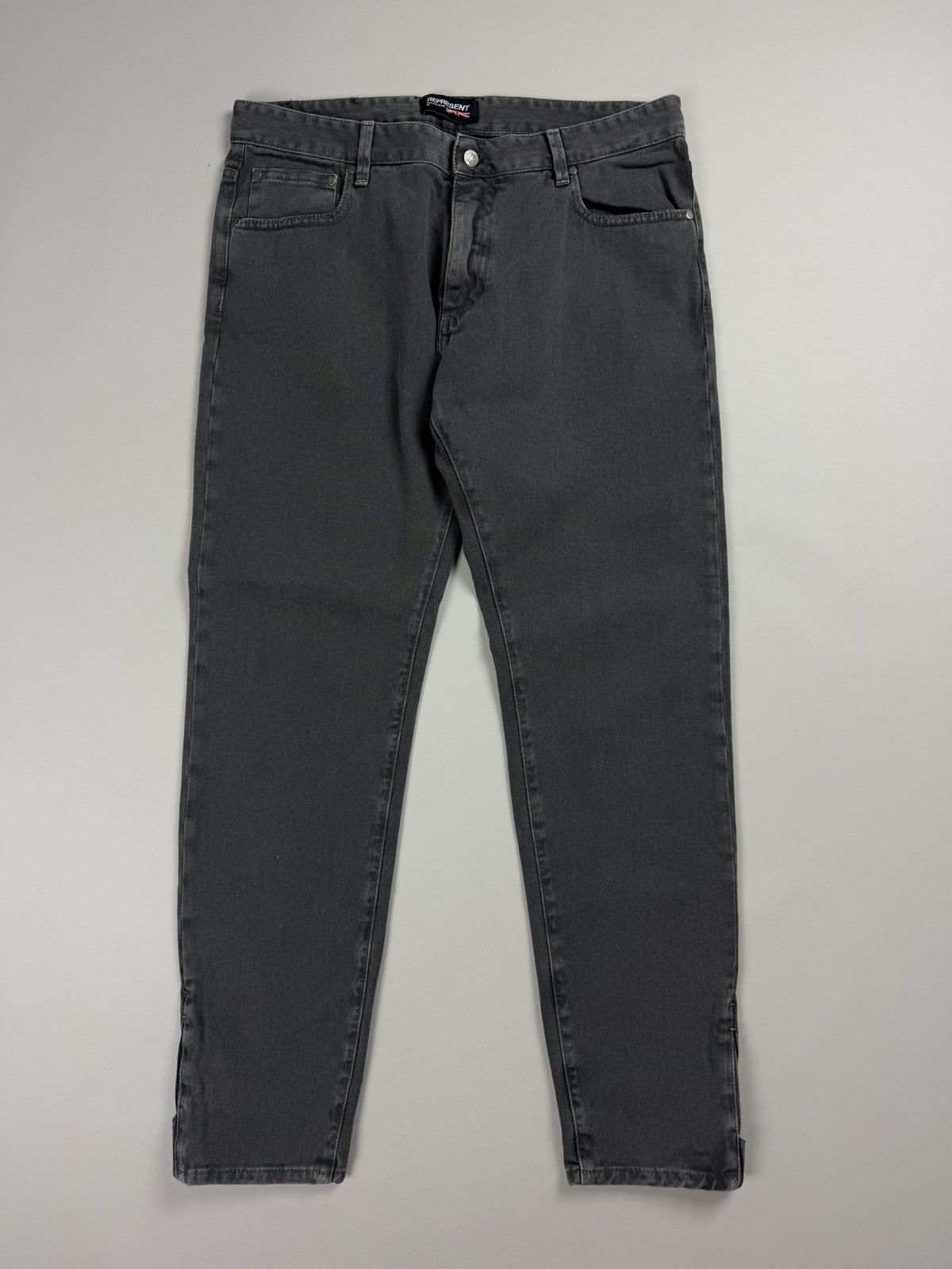 Represent Clo. Represent Clo Popper Smoke Denim Men’s Jeans Pants Size 36 Size US 36 / EU 52 - 1 Thumbnail