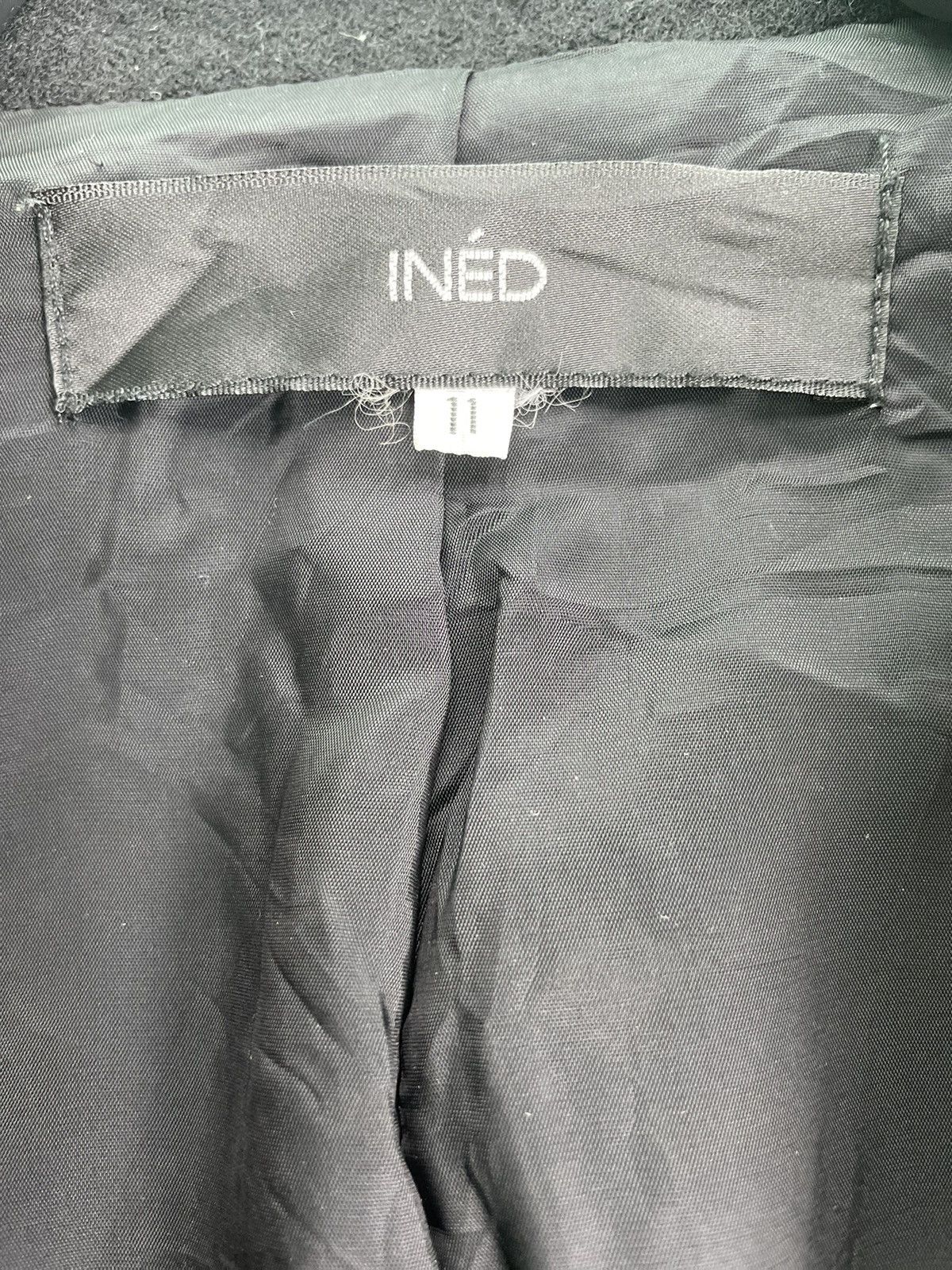 Yohji Yamamoto Vtg 90s INED wool Yohji Yamamoto jacket coat luxury size 11 Size M / US 6-8 / IT 42-44 - 5 Thumbnail