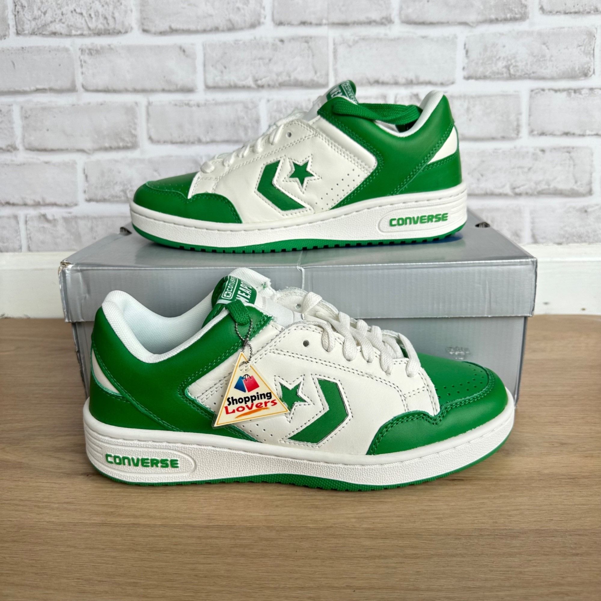 Converse ⭐Converse Weapon OX Low Green White Size 8.5 Men's Shoes Sne Size US 8.5 / EU 41-42 - 1 Thumbnail