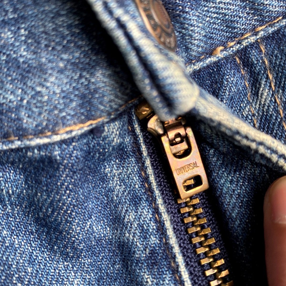 Kapital Yellow Division Ebisu Tokyo Fatigue Bush Pants OG Army Denim Size US 30 / EU 46 - 8 Thumbnail