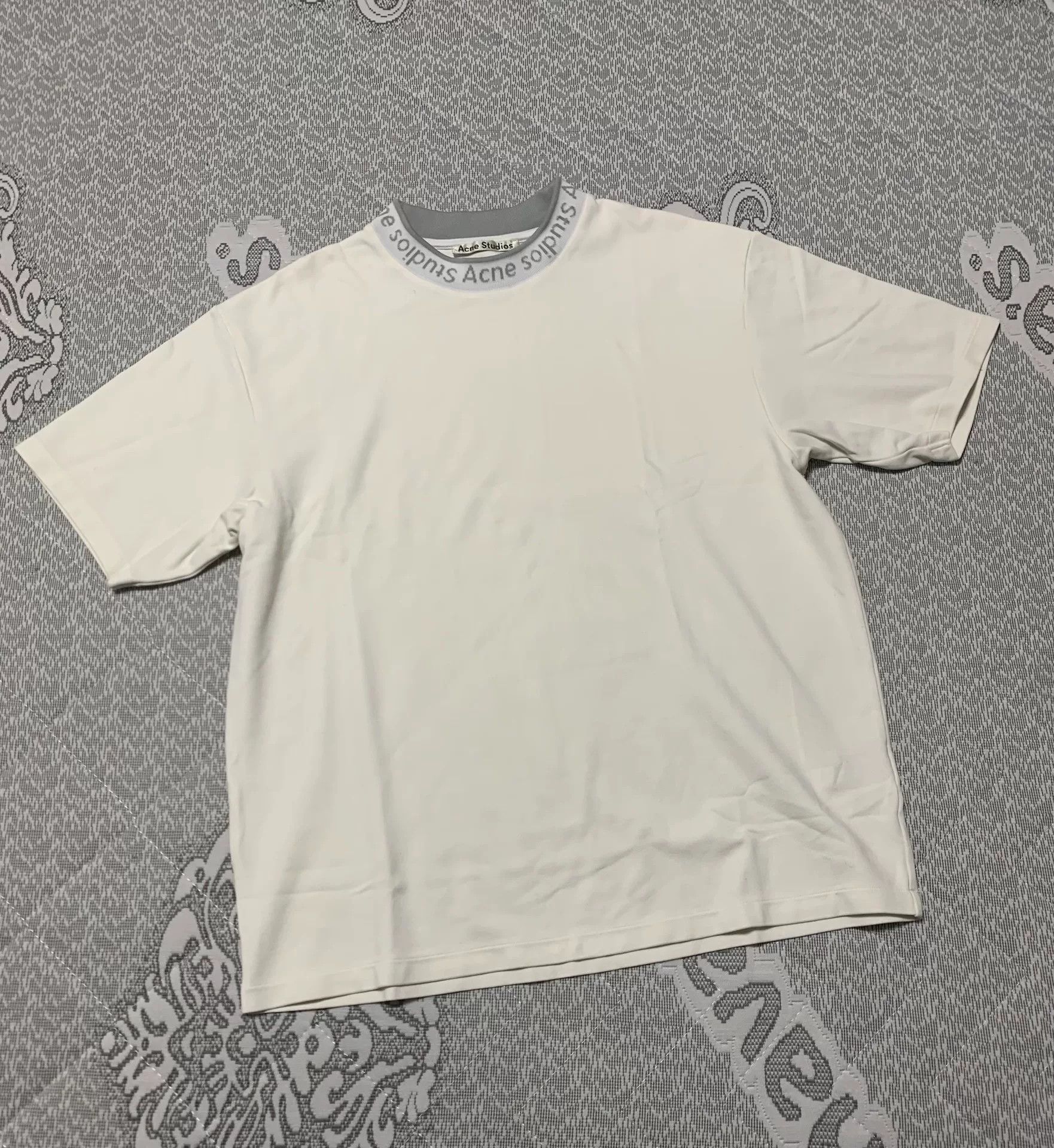 Acne Studios Acne Studios Collar Logo Short-Sleeve Size US M / EU 48-50 / 2 - 1 Thumbnail