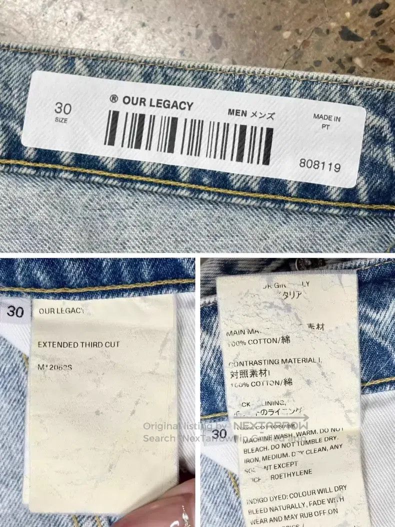 Our Legacy Our Legacy Jeans Size US 30 / EU 46 - 9 Thumbnail