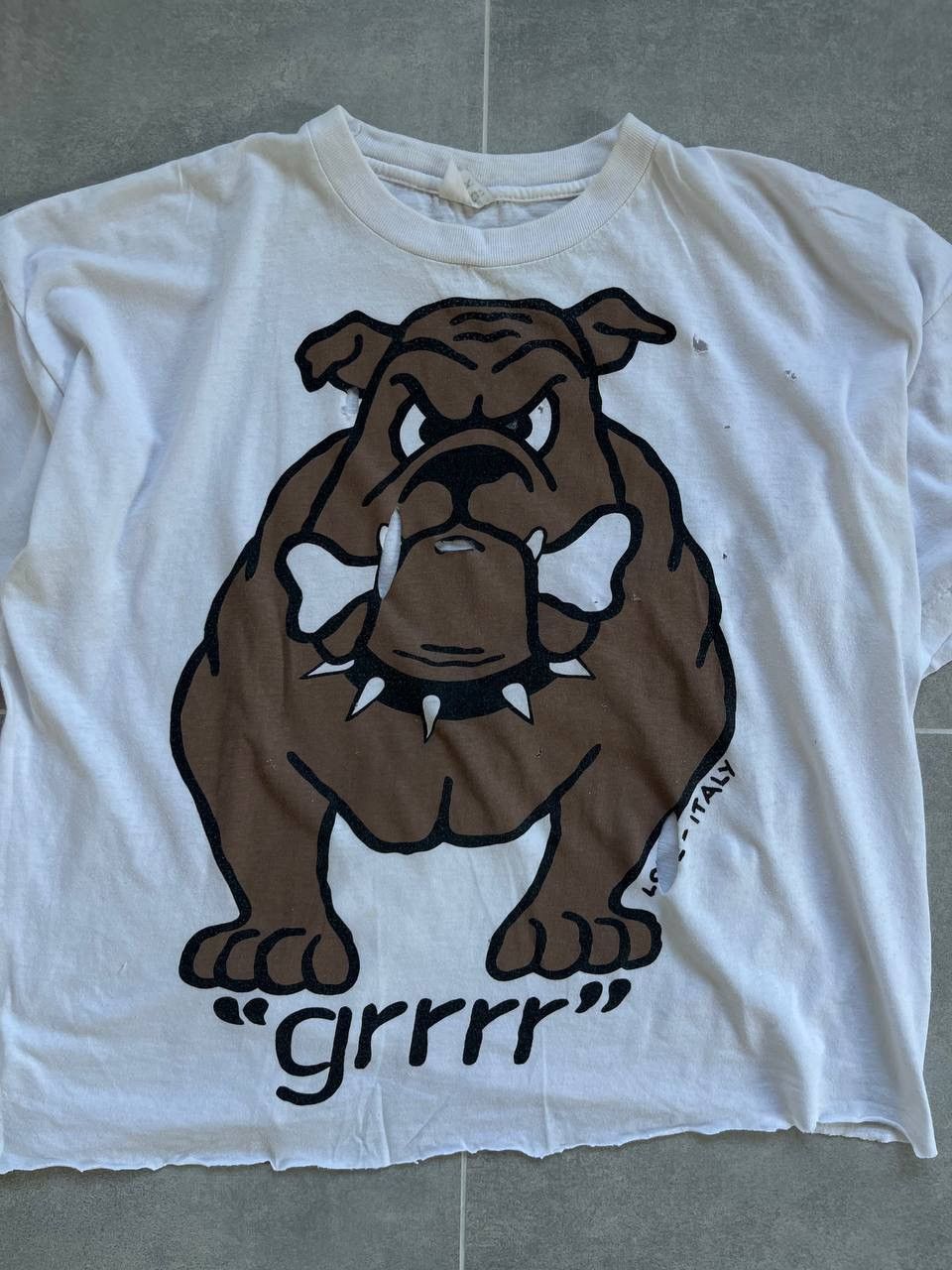 Vintage Vintage Single Stitch Dog Thrashed Paper Thin Tee Size US M / EU 48-50 / 2 - 2 Thumbnail