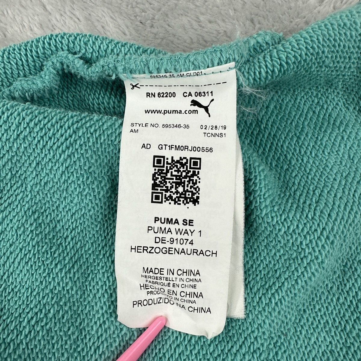 Rhude Puma x Rhude Blue Hoodie Men’s Size XL Size US XL / EU 56 / 4 - 11 Thumbnail