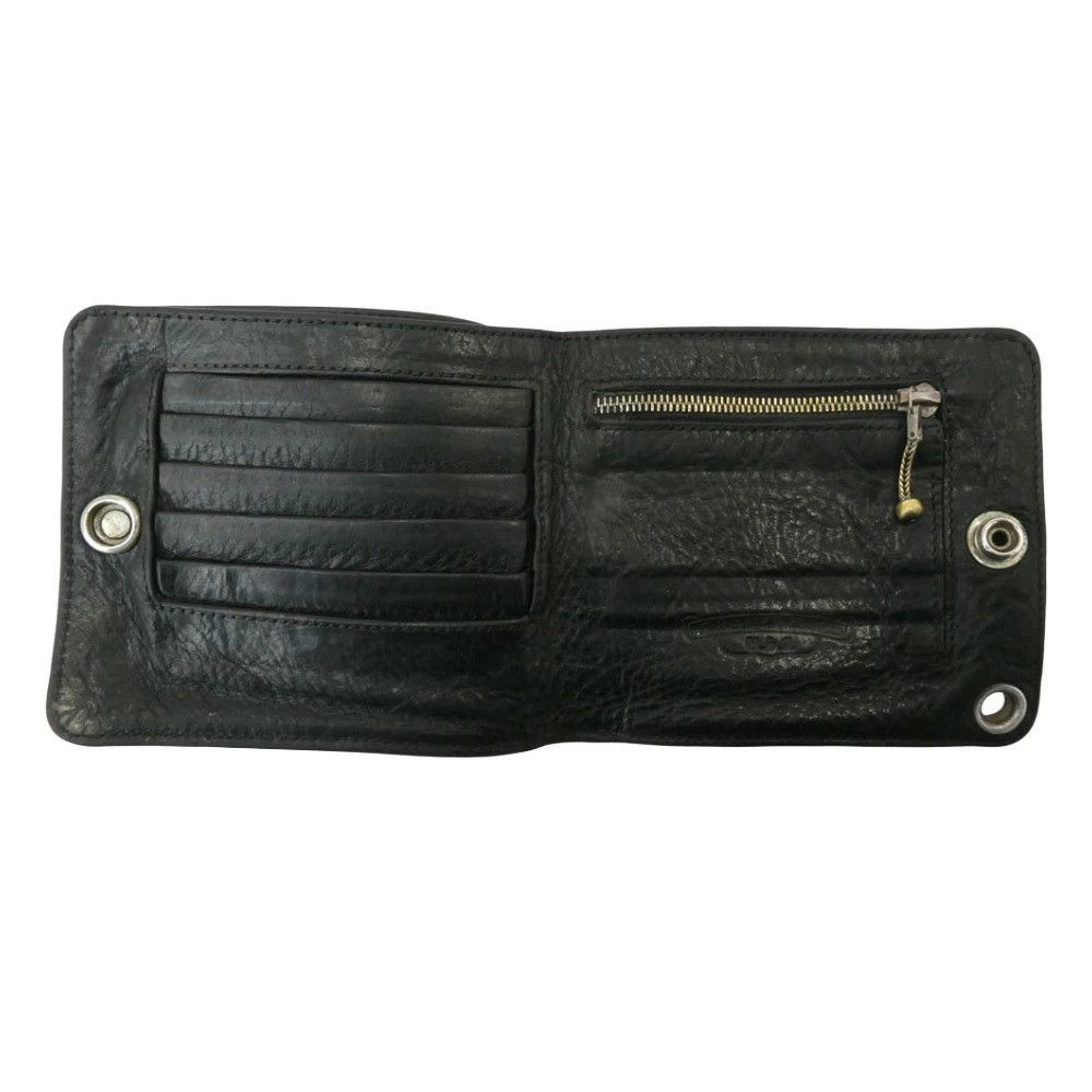 Chrome Hearts OFFER OK 🔥 CHROME HEARTS 1 SNAP CROSS BALL LEATHER WALLET Size ONE SIZE - 4 Thumbnail