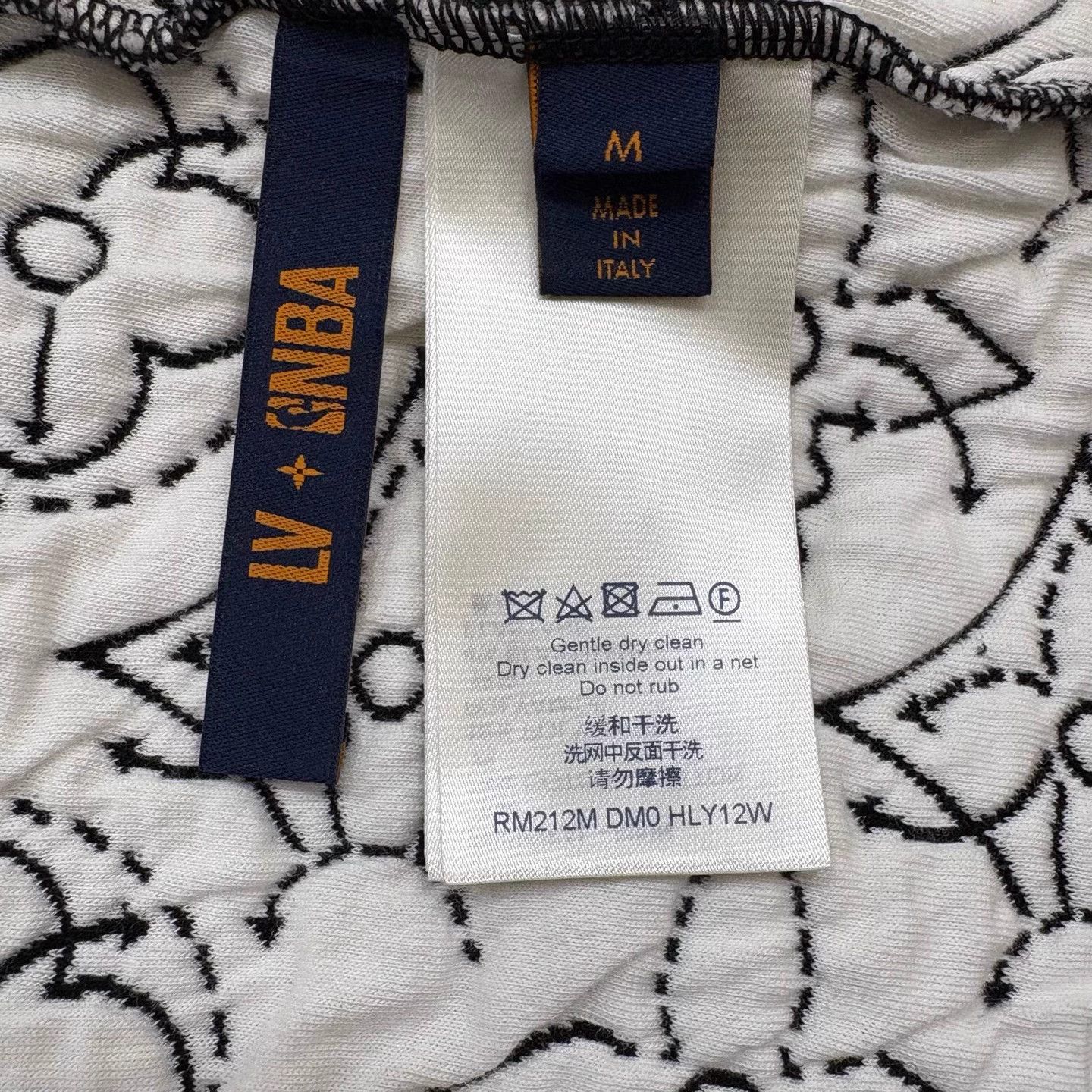 Louis Vuitton LV x NBA Quilted Jacquard All Over Print Hoodie M Size US M / EU 48-50 / 2 - 4 Thumbnail
