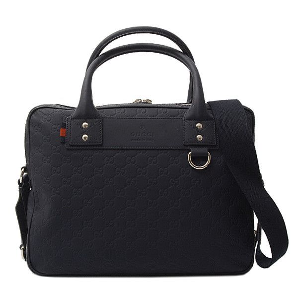 Gucci Gucci Gucci Rubber Guccissima Briefcase 328937 Plastic Business Bag 328937 in Great Condition Size ONE SIZE - 1 Thumbnail