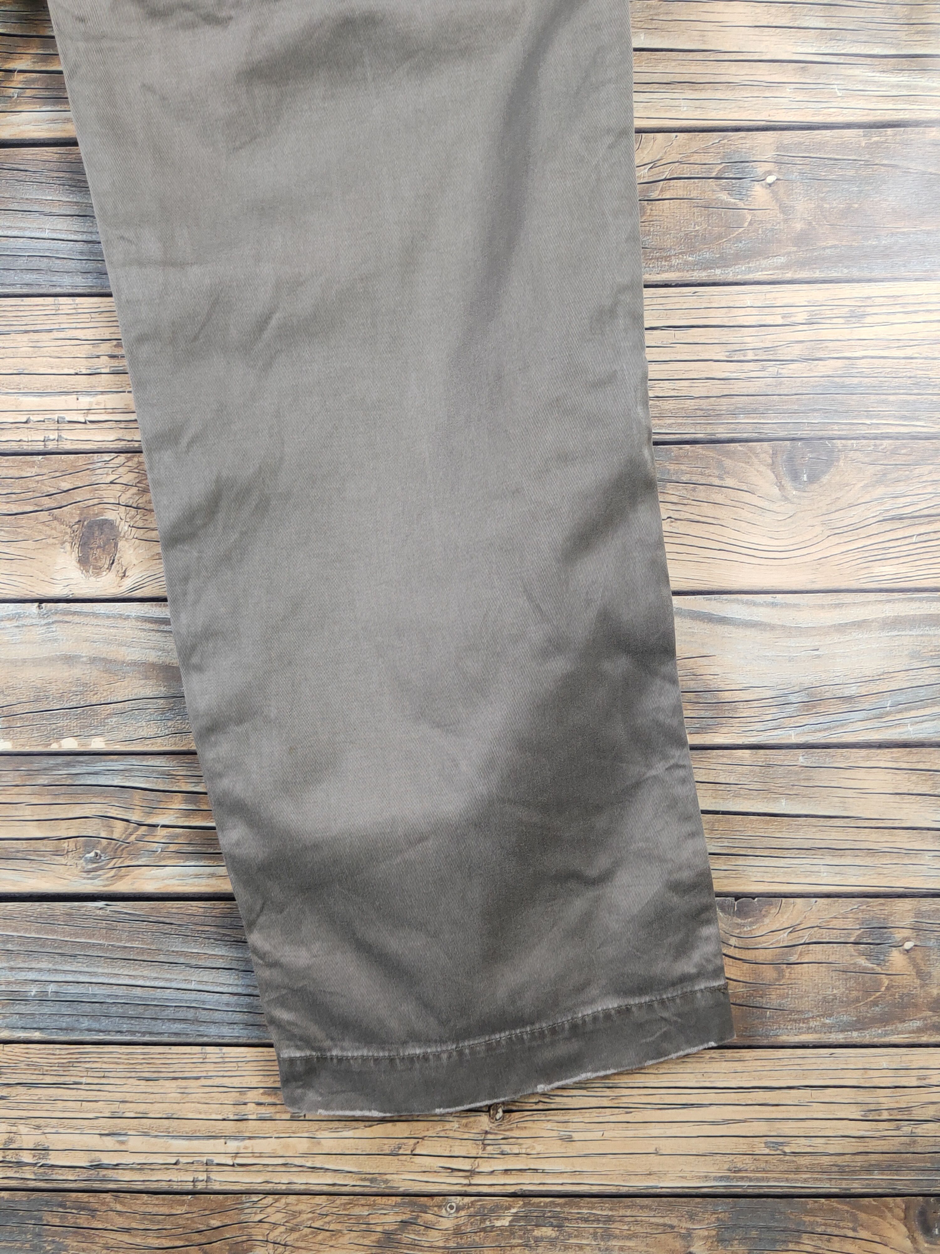 Japanese Brand DL Real Crush Clothing Olive Multipocket Cargo Pants #276 Size US 32 / EU 48 - 13 Thumbnail