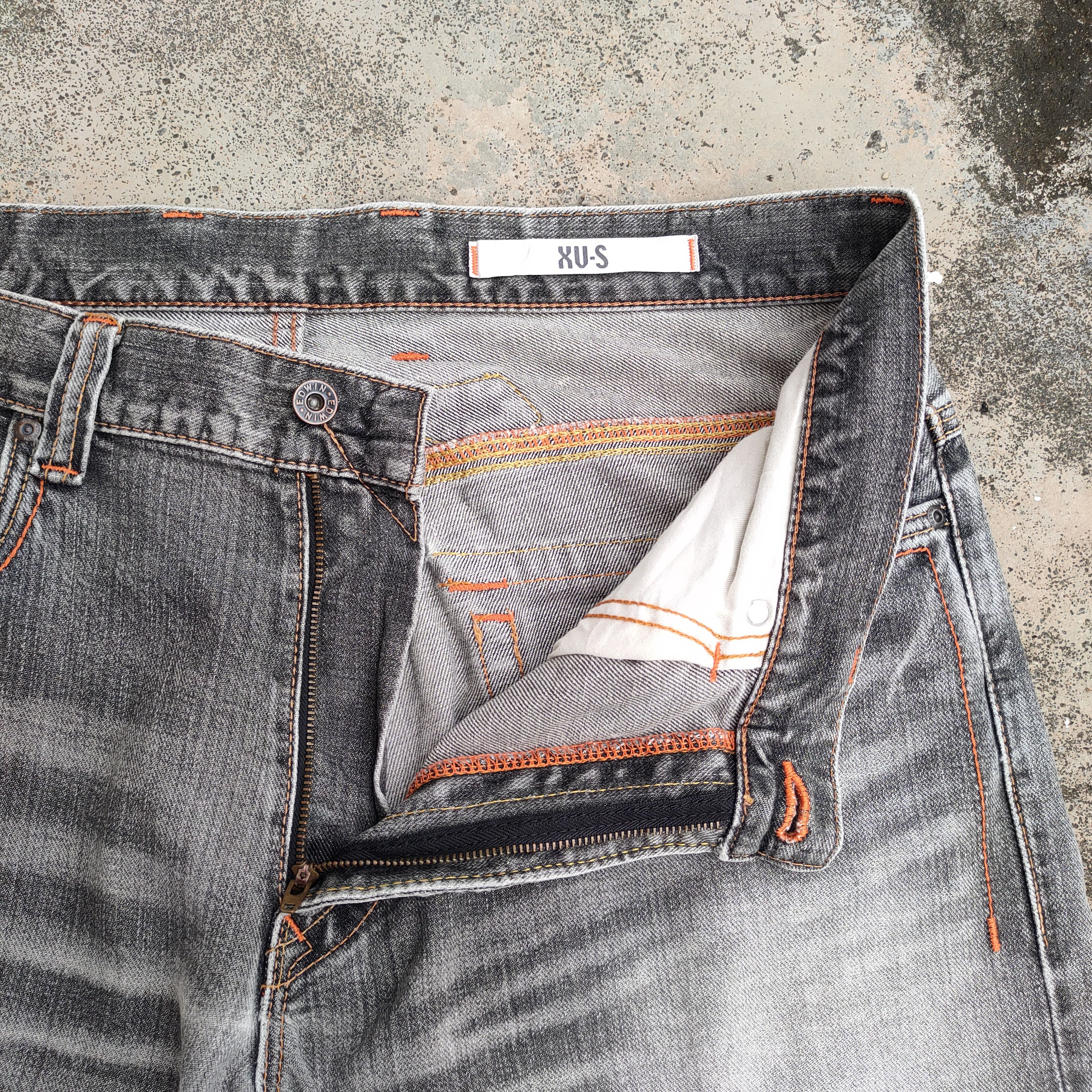 Edwin Edwin vintage faded black jeans denim pants Size US 38 / EU 54 - 8 Thumbnail