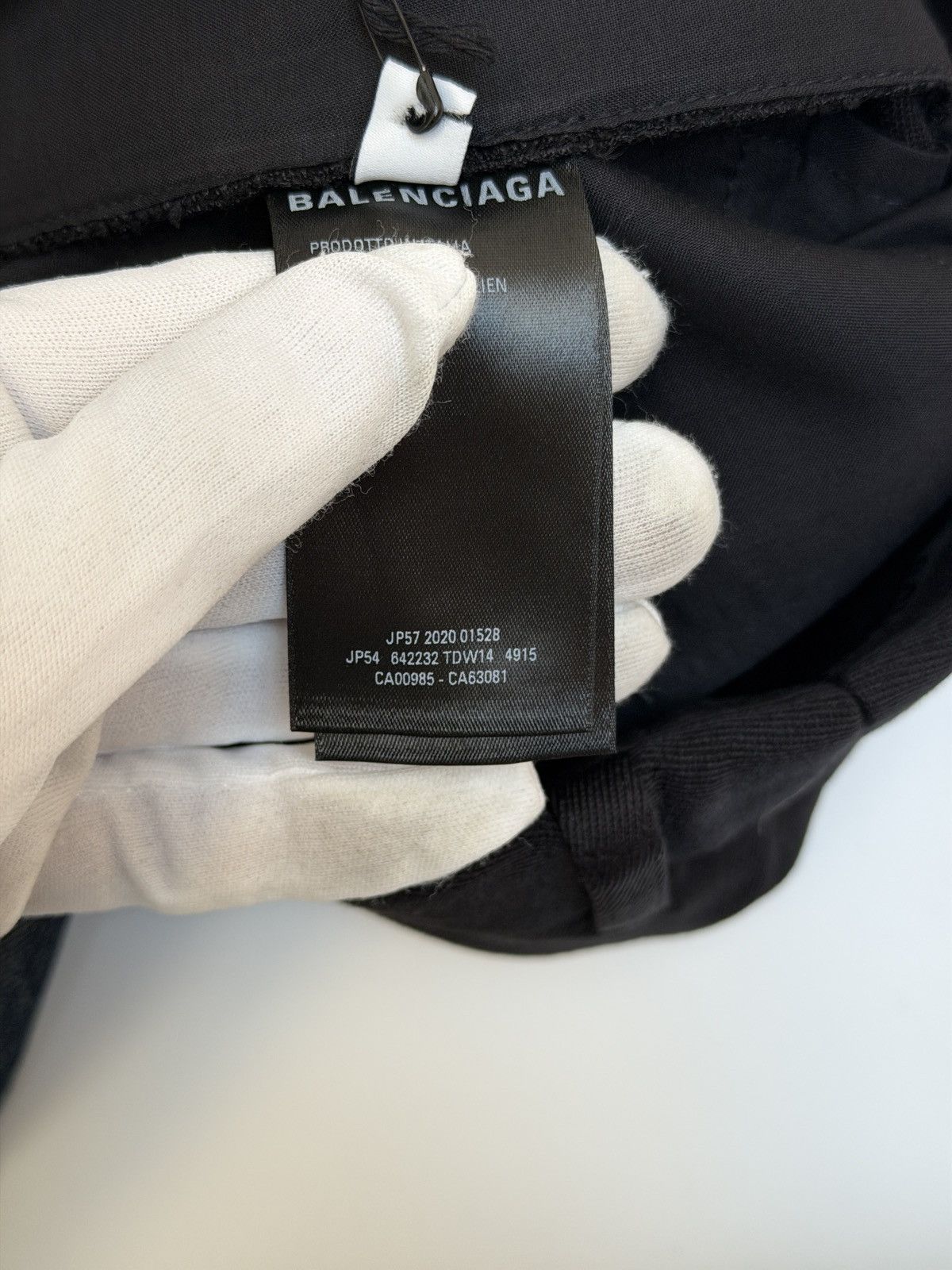 Balenciaga Balenciaga Hybrid Denim Tailored Pants Size US 28 / EU 44 - 9 Thumbnail